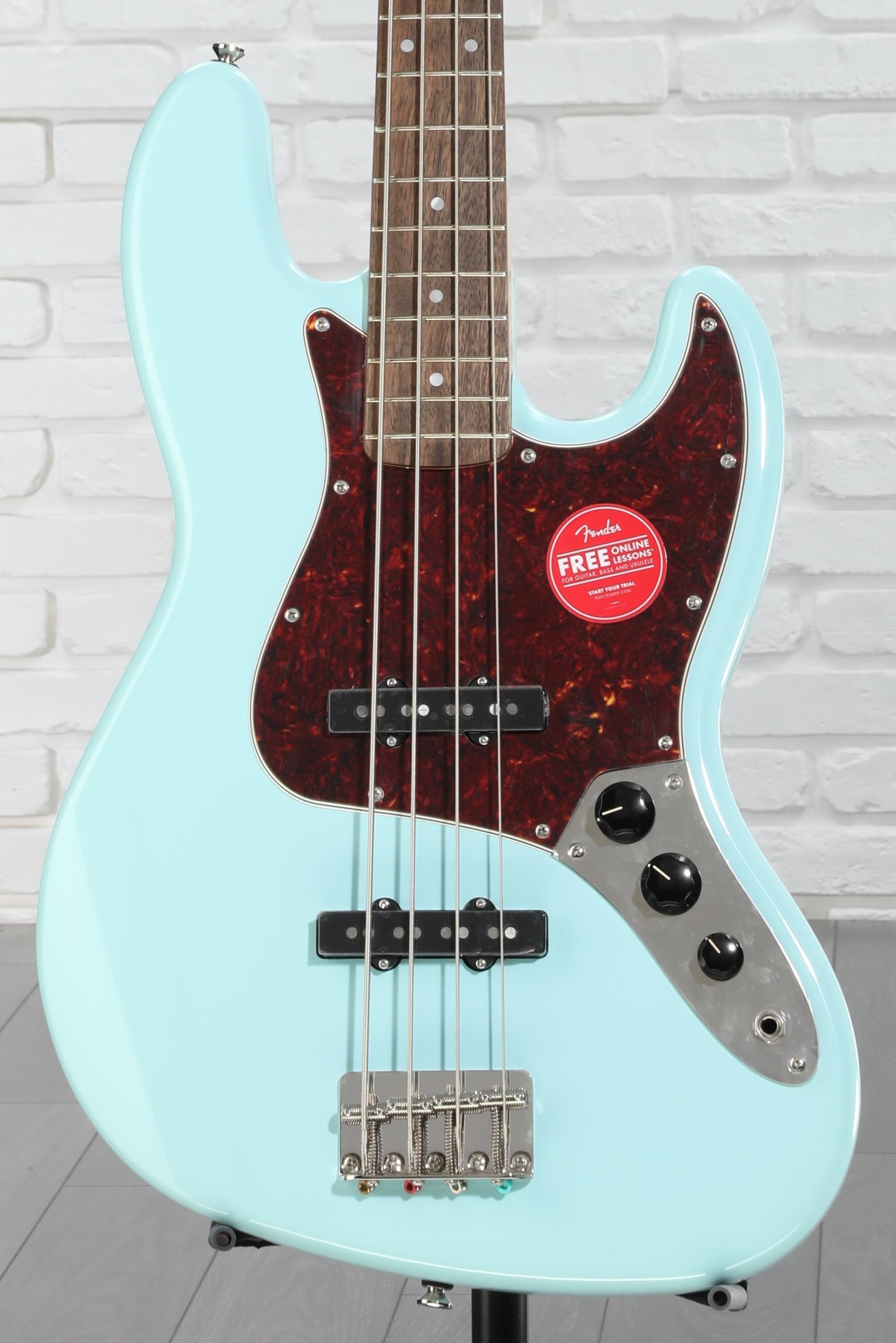 Squier Classic Vibe '60s Jazz Bass - Daphne Blue | Sweetwater