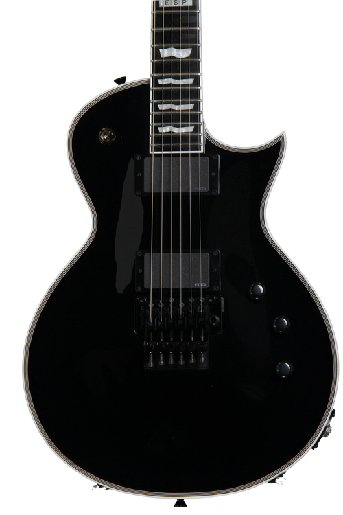 ESP Eclipse-II - Black, Floyd Rose | Sweetwater ESP Eclipse-II - Black, Floyd Rose | Sweetwater