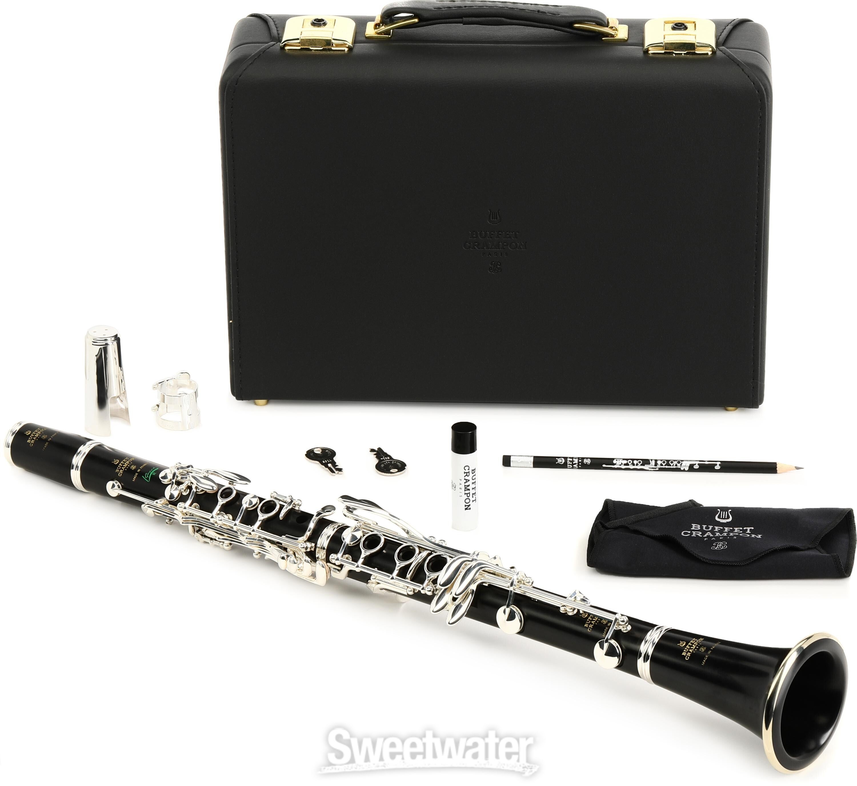 Buffet Crampon R13 Greenline Professional Bb Clarinet Silver