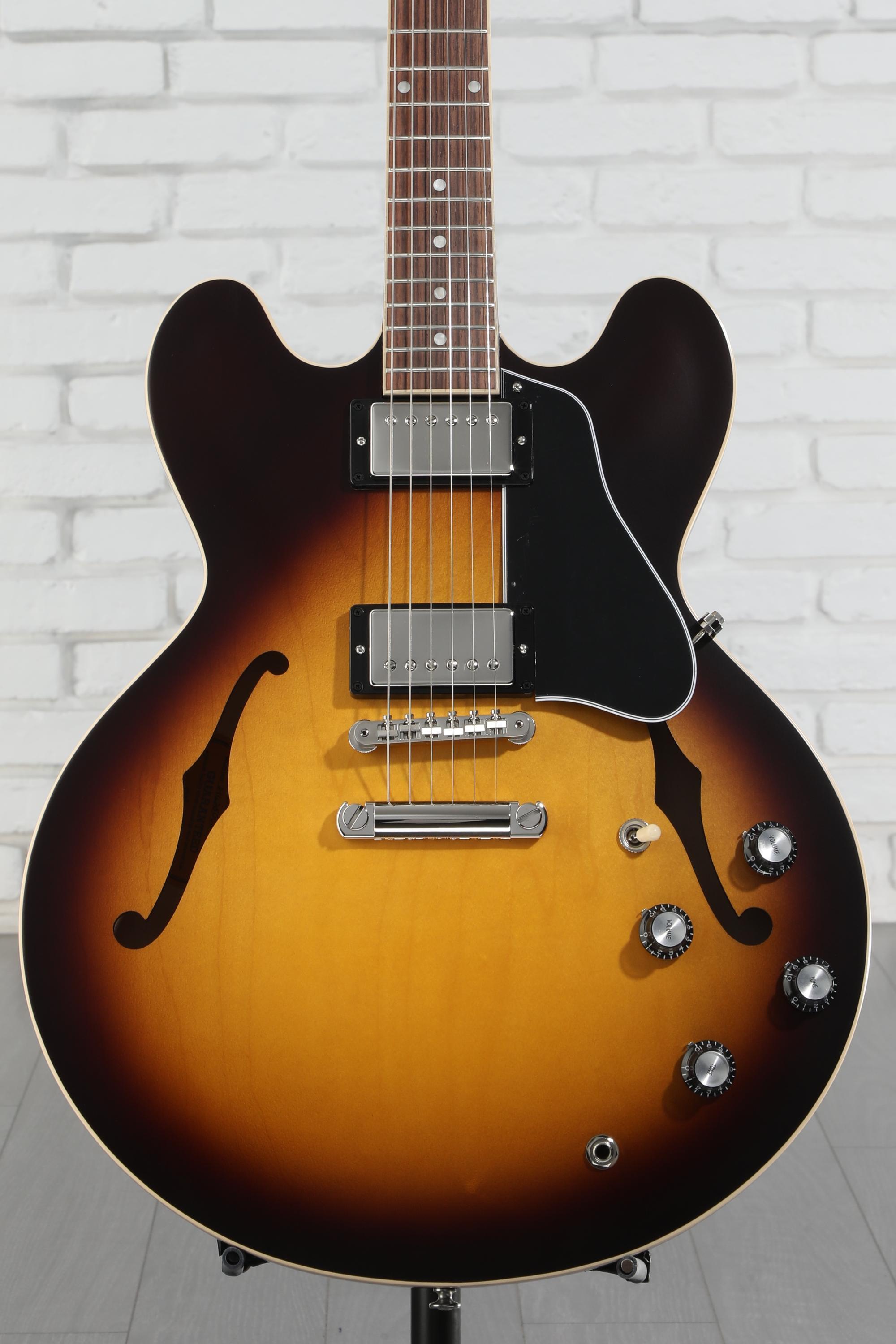 ギター Gibson ES-335 satin vintage burst ES-335 Satin, Satin Vintage Burst | Gibson