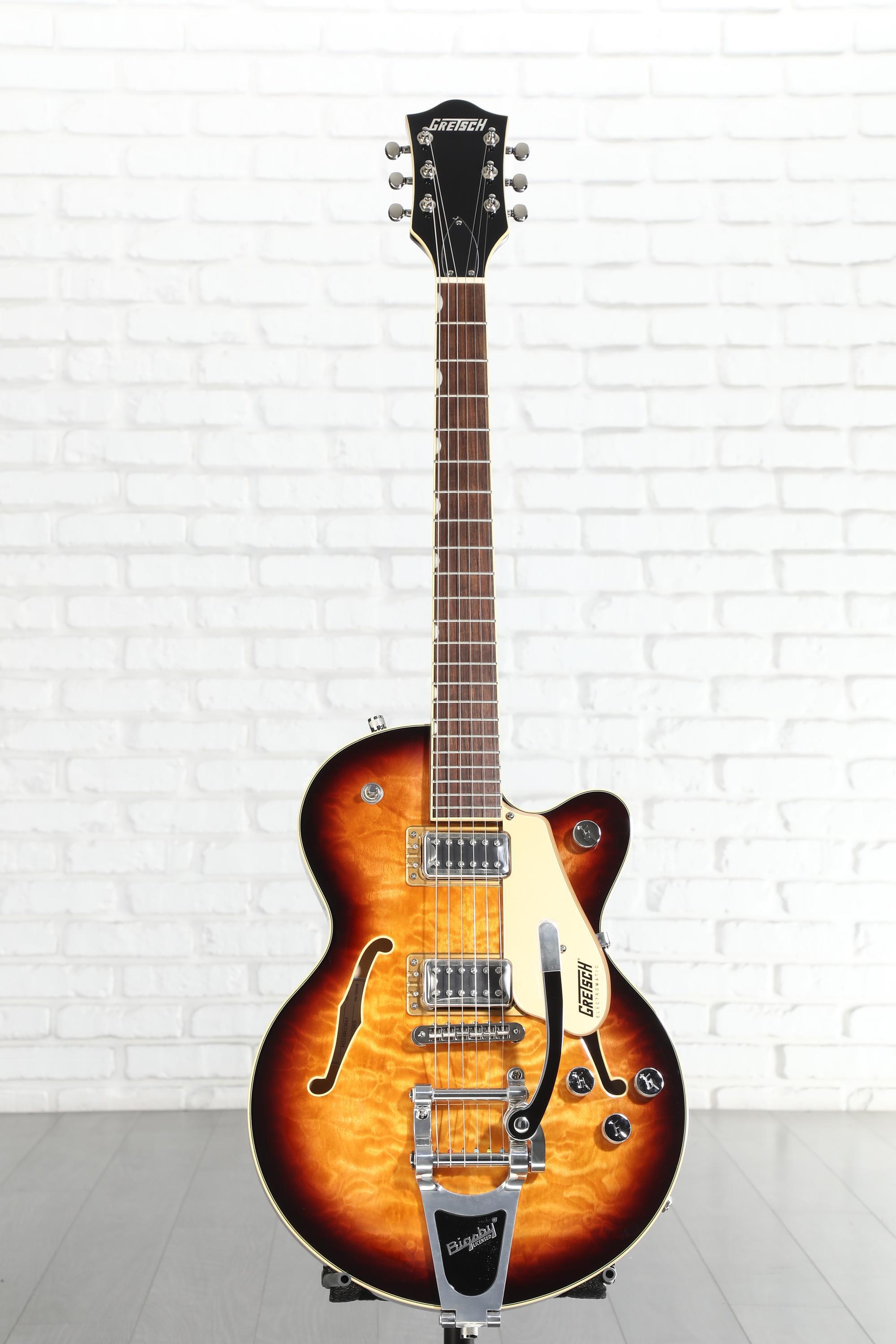 Gretsch G5655T-QM Electromatic Center Block Jr. Quilt Semi