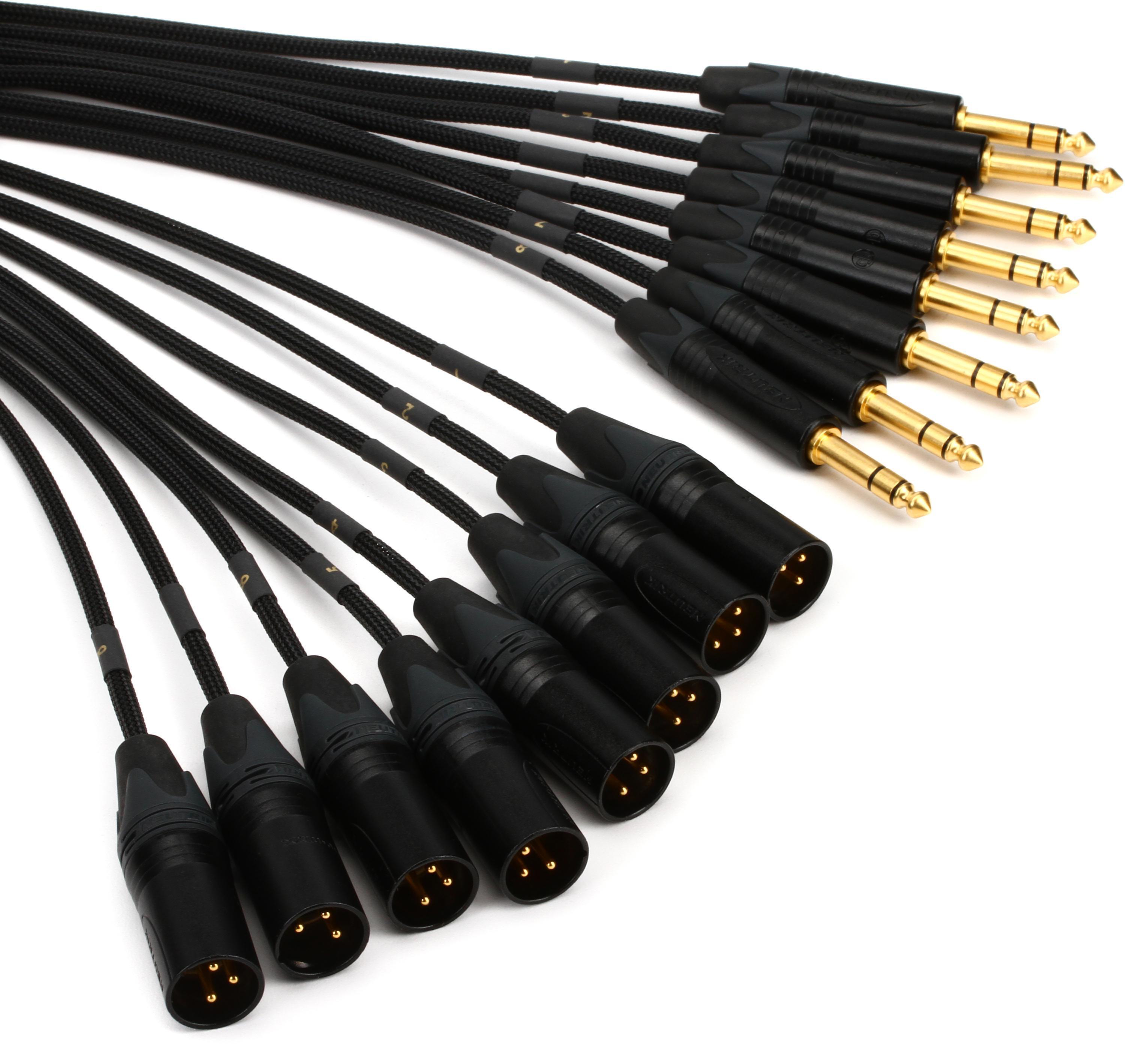 Mogami Gold 8 TRS-XLRM 8-channel 1/4 inch TRS Male to XLR Male