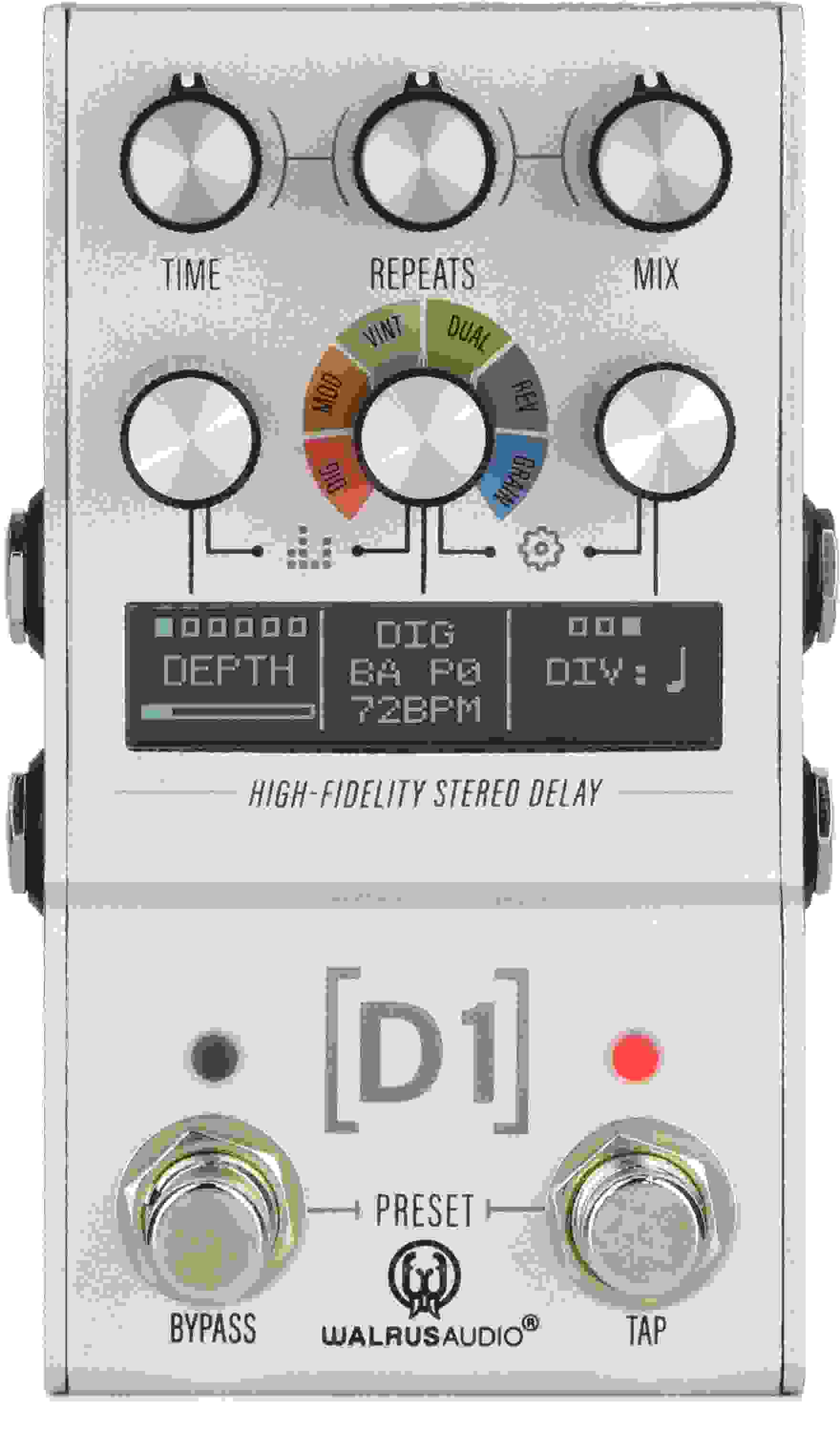 Walrus Audio Mako MKII D1 High-fidelity Stereo Delay Pedal