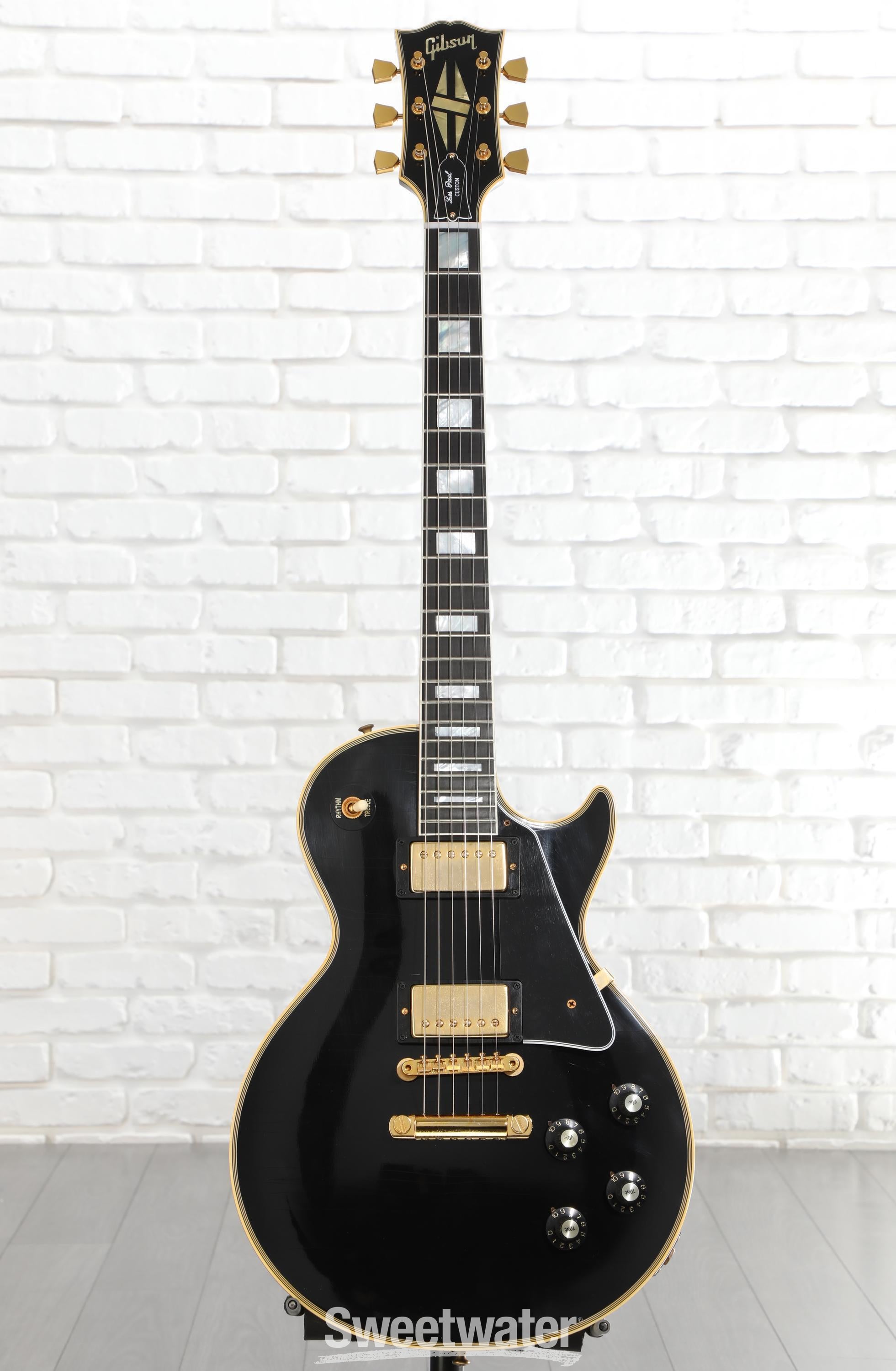 Gibson Custom 1968 Les Paul Custom Reissue Electric Guitar - Ebony
