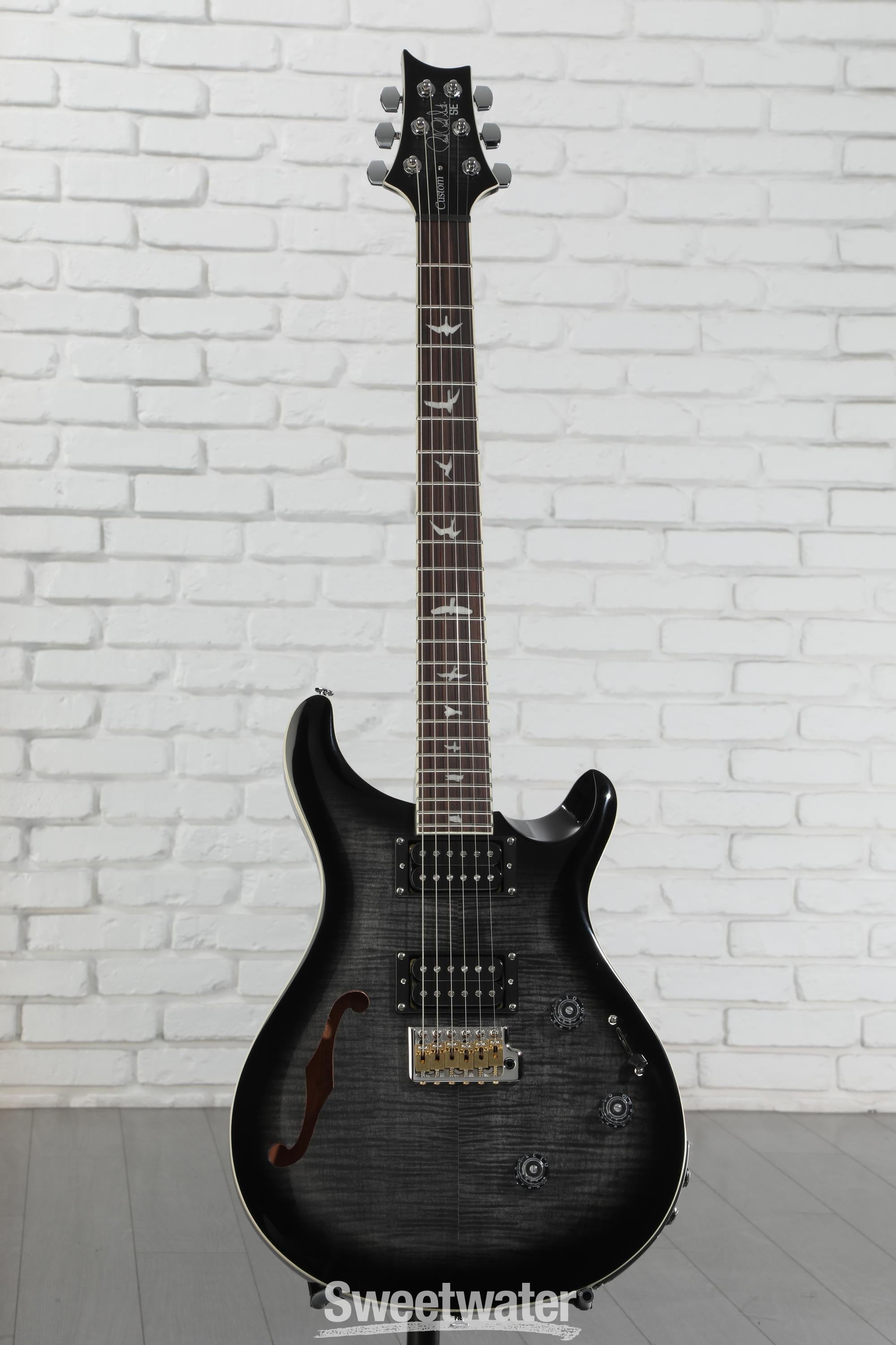 【美品】PRS CUSTOM SE24 Amazon.com: PRS SE Custom 24 Semi-Hollow Piezo, Orange Tiger