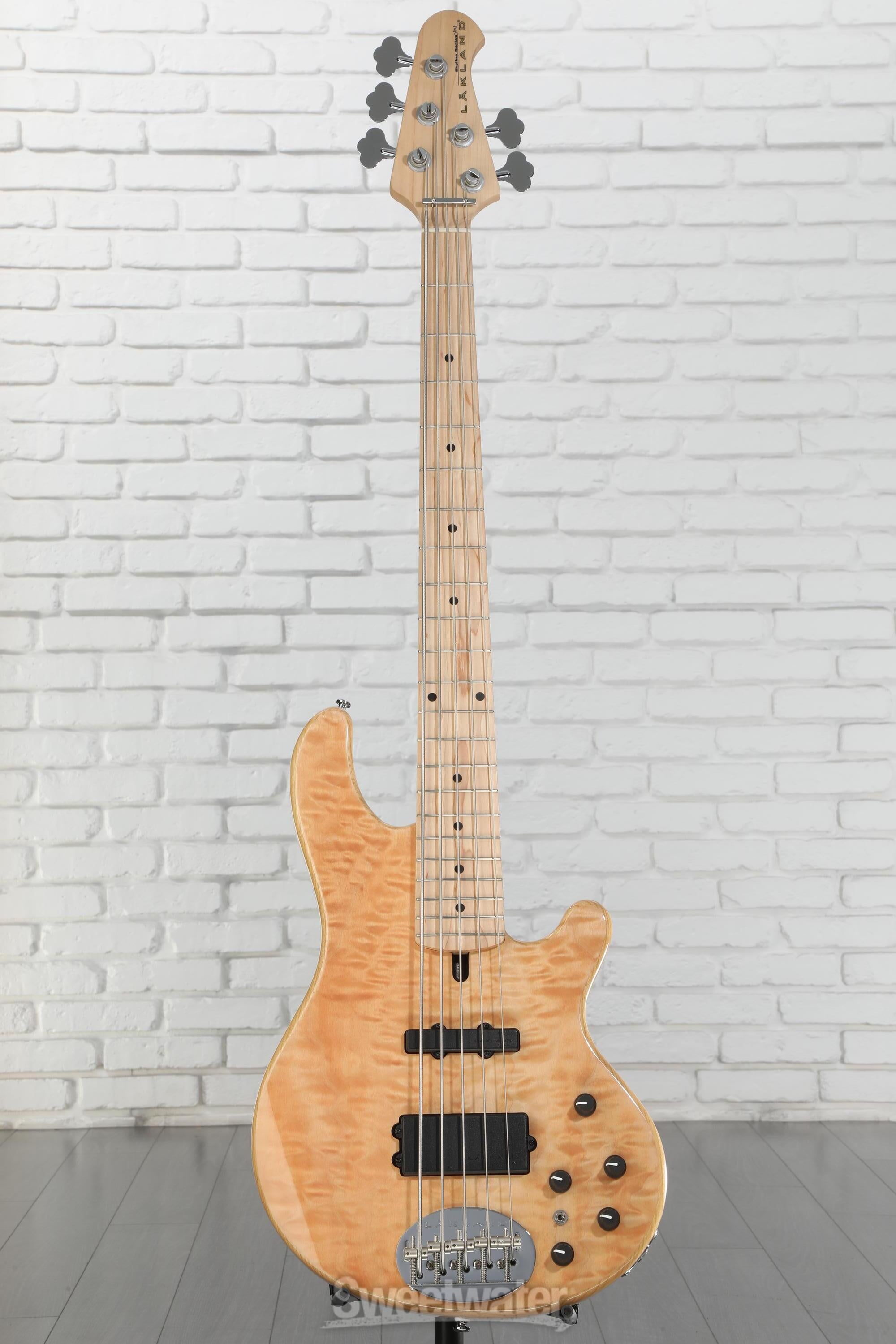 Lakland Skyline 55-02 Deluxe 5-string Bass Guitar - Natural
