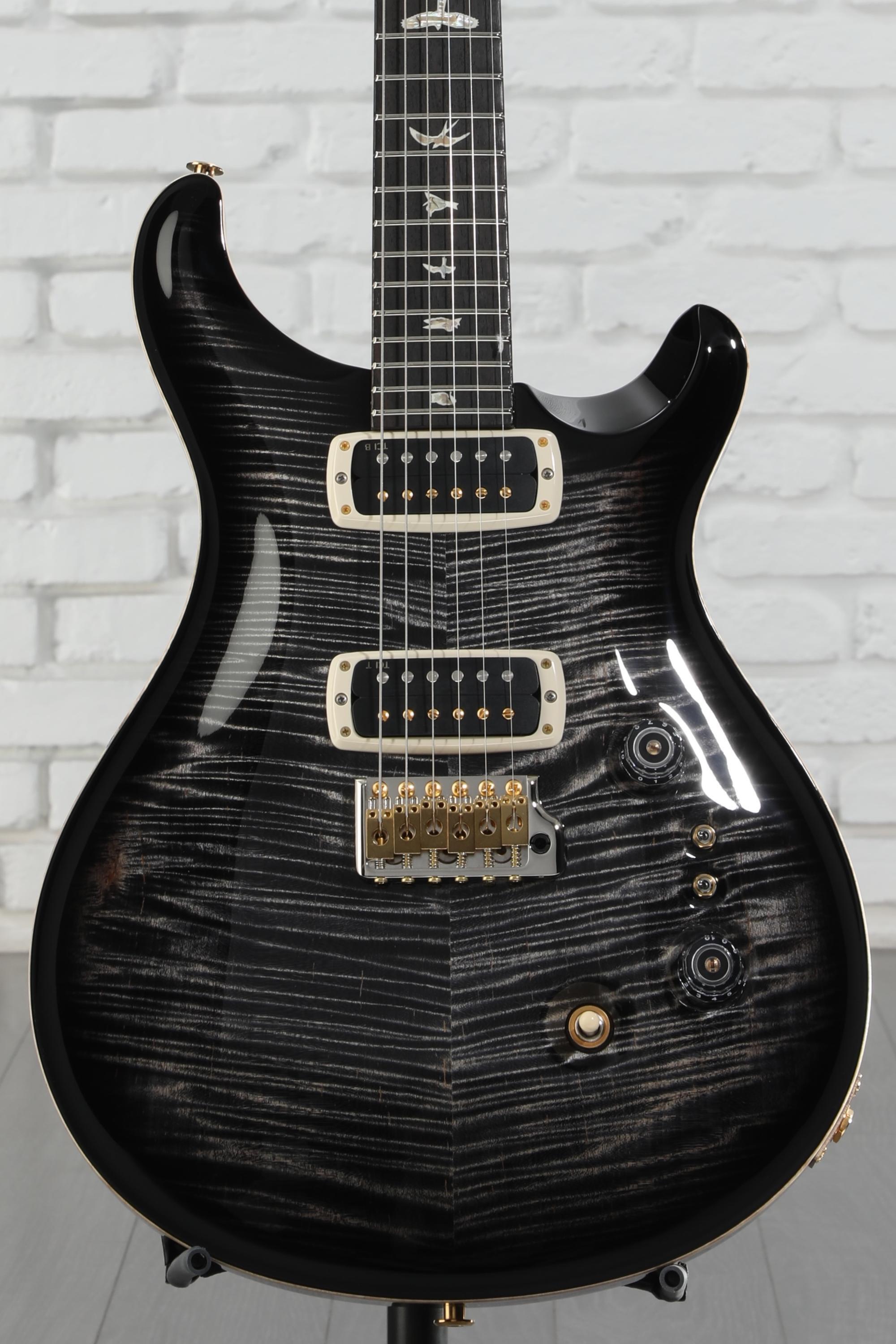 ギター PRS Custom 24-08 10top charcoal burst PRS Custom 24-08 Electric Guitar - Charcoal Burst 10-Top