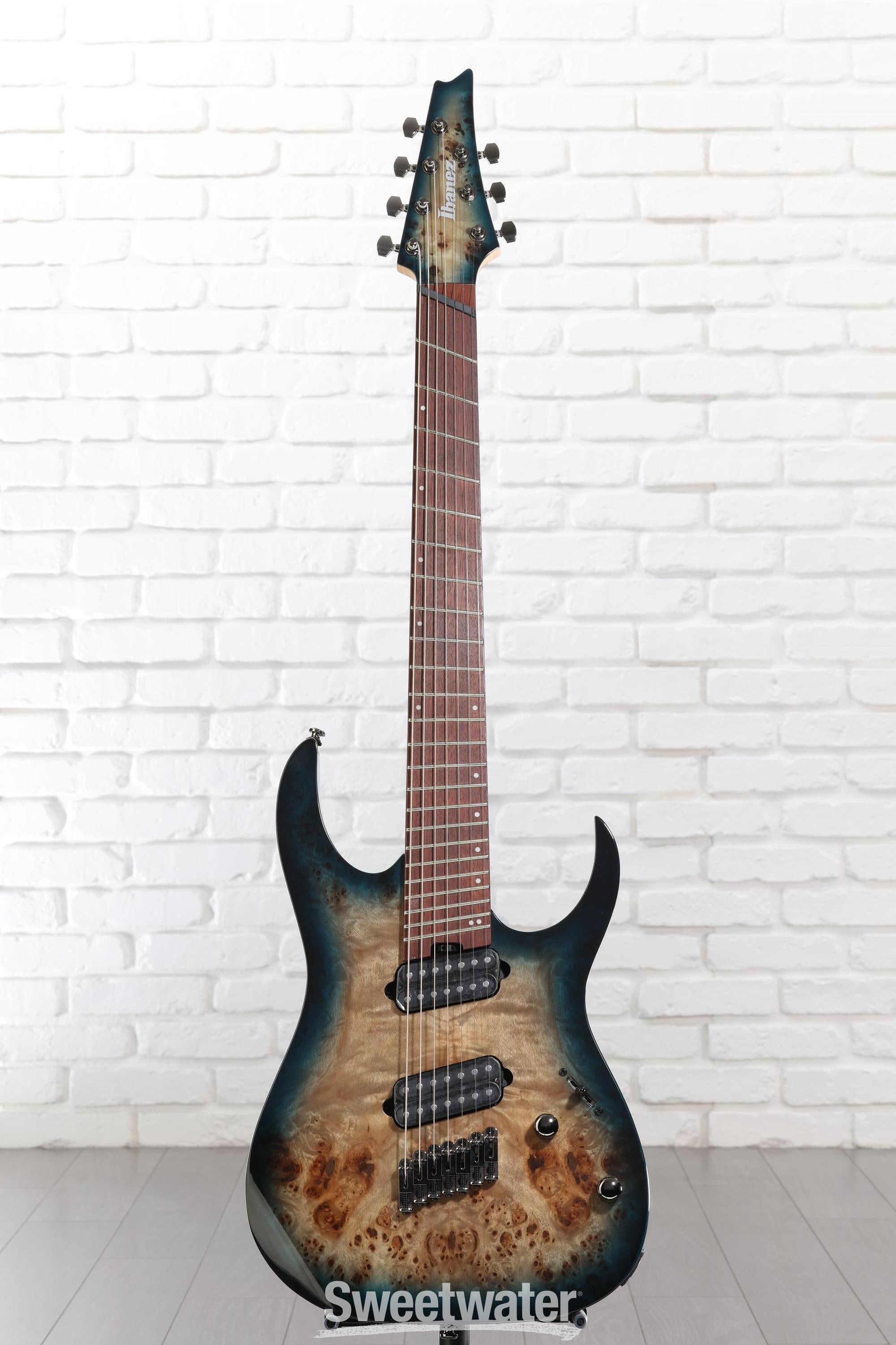 Ibanez RGMS7 7-string Electric Guitar - Cosmic Blue Starburst