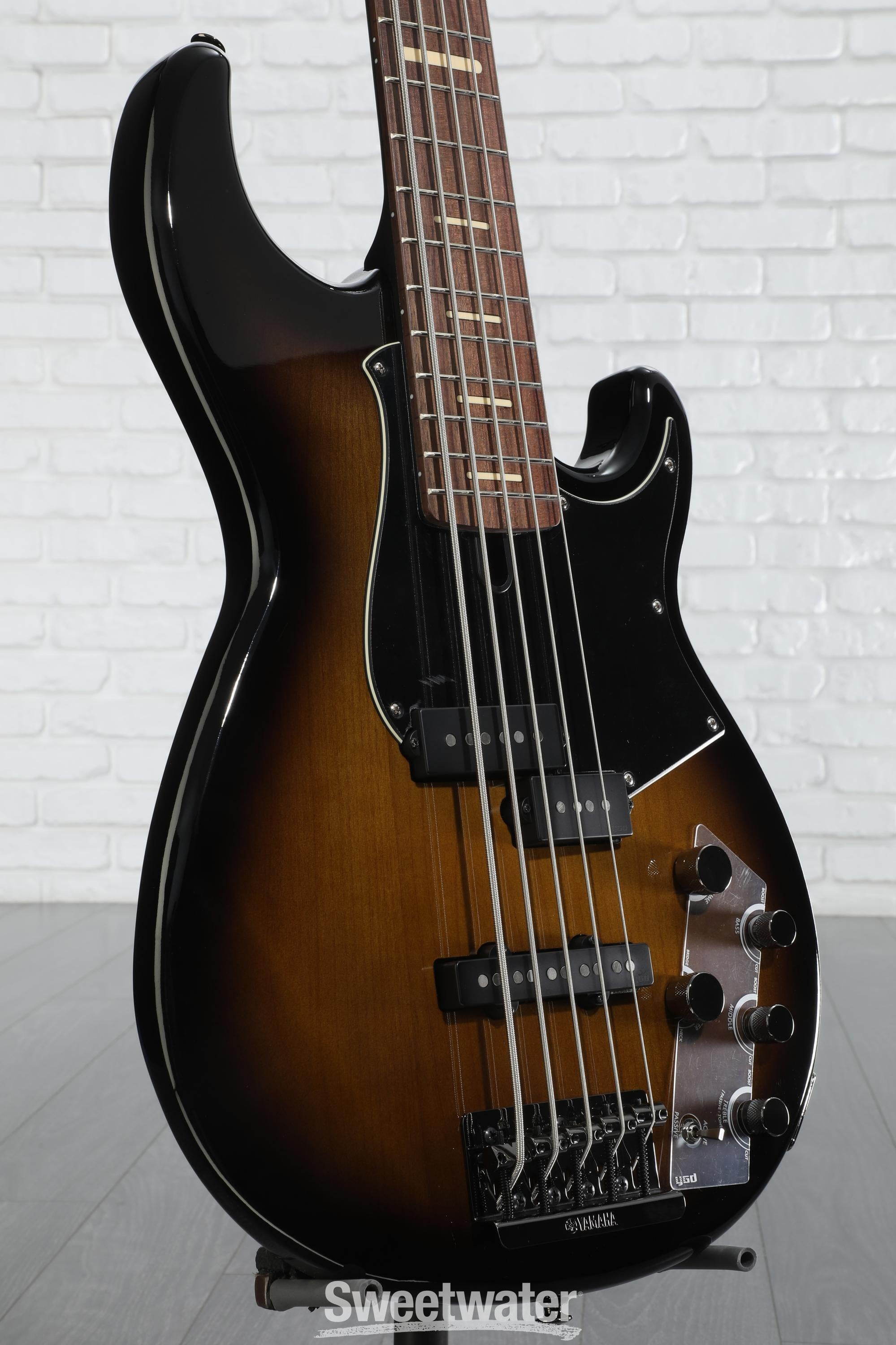 Yamaha BB735A 5-string Bass Guitar - Dark Coffee Sunburst