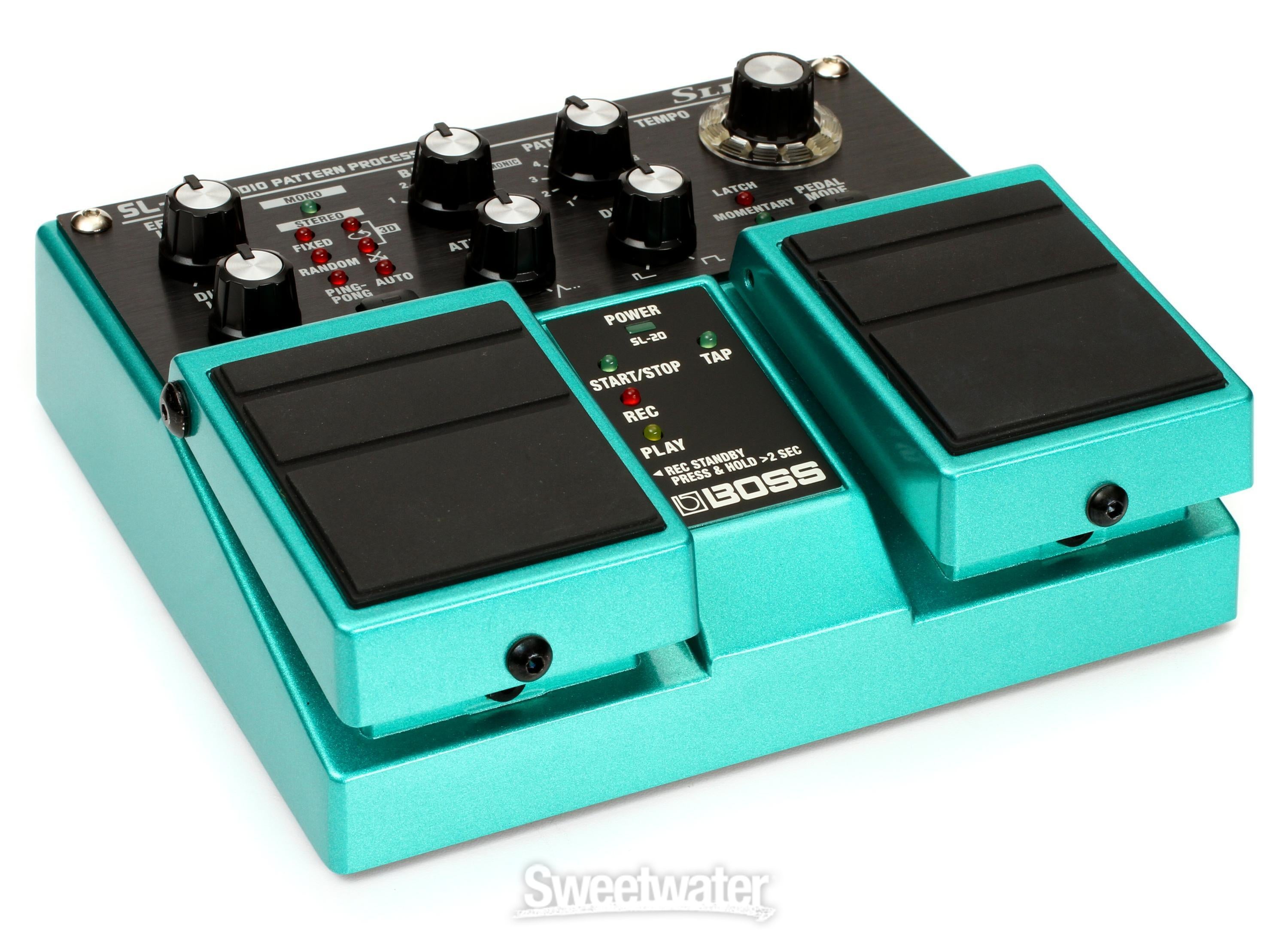Boss SL-20 Slicer Audio Pattern Processor Pedal Reviews | Sweetwater