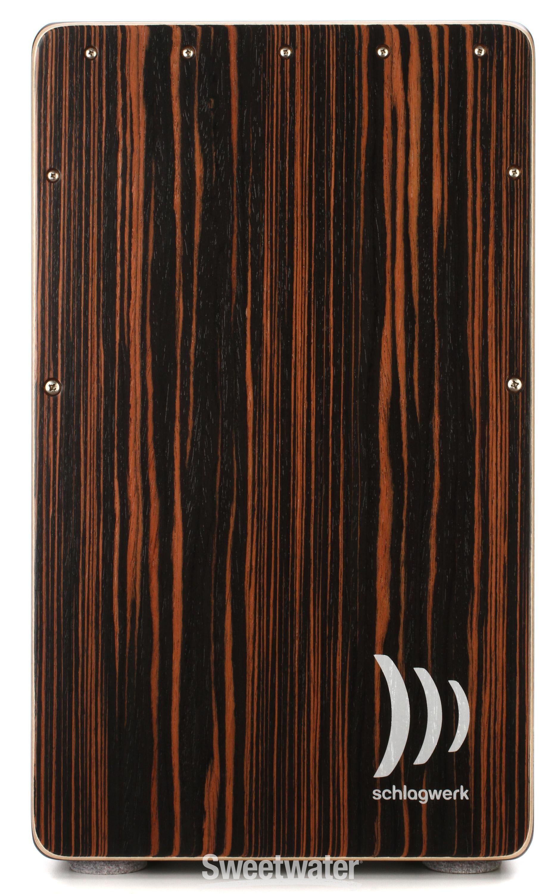 Schlagwerk 2inOne Deluxe Cajon - Makassar | Sweetwater