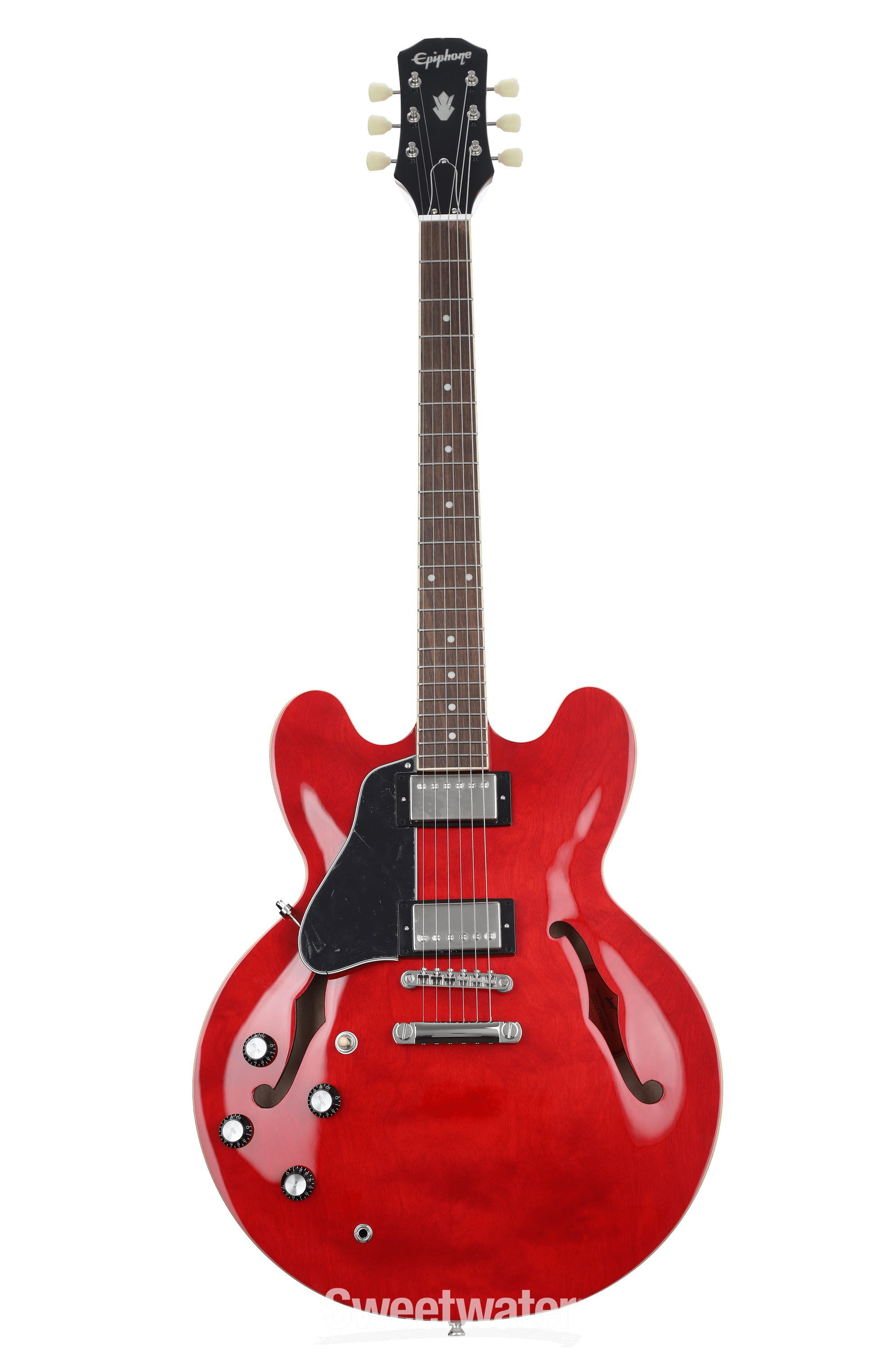 Epiphone ES-335 Left-handed Semi-hollowbody Electric Guitar - Cherry