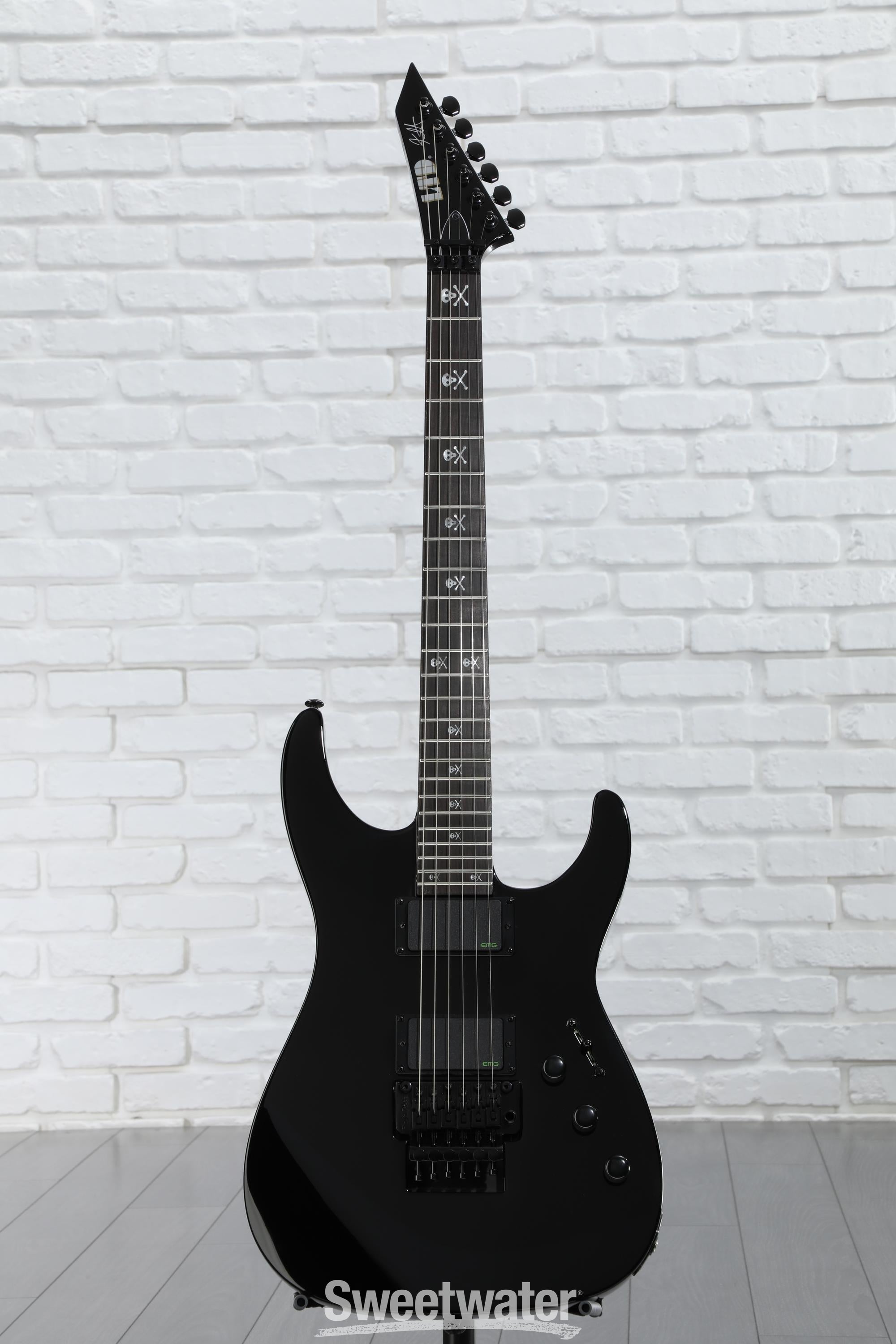 ESP LTD Kirk Hammett Signature KH-602 - Black | Sweetwater