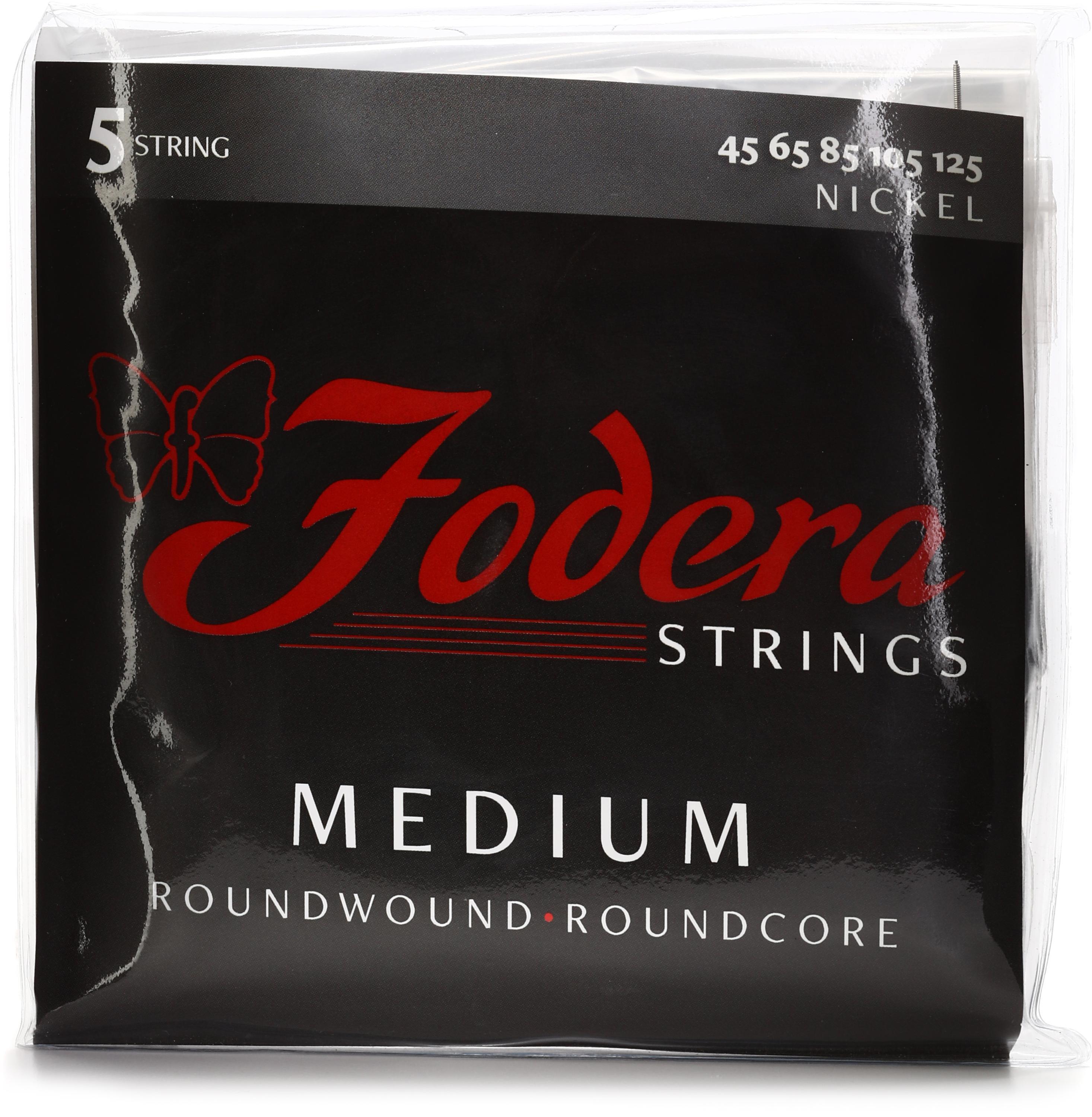 Nickel round online wound bass strings