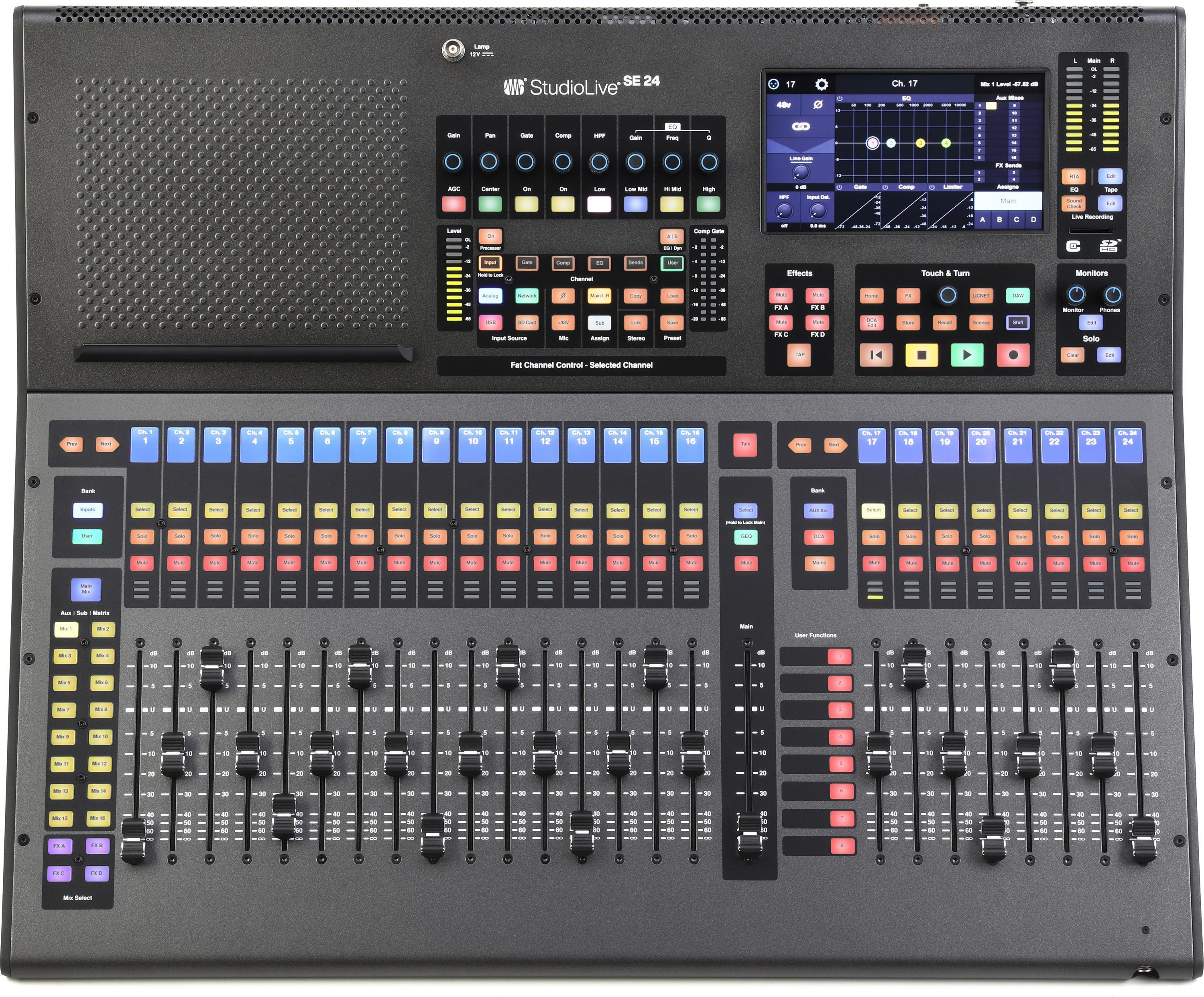 069 presonus studiolive 24.0.2 PA ミキサー StudioLive® Series III 32SX Digital Console Mixer – PreSonus