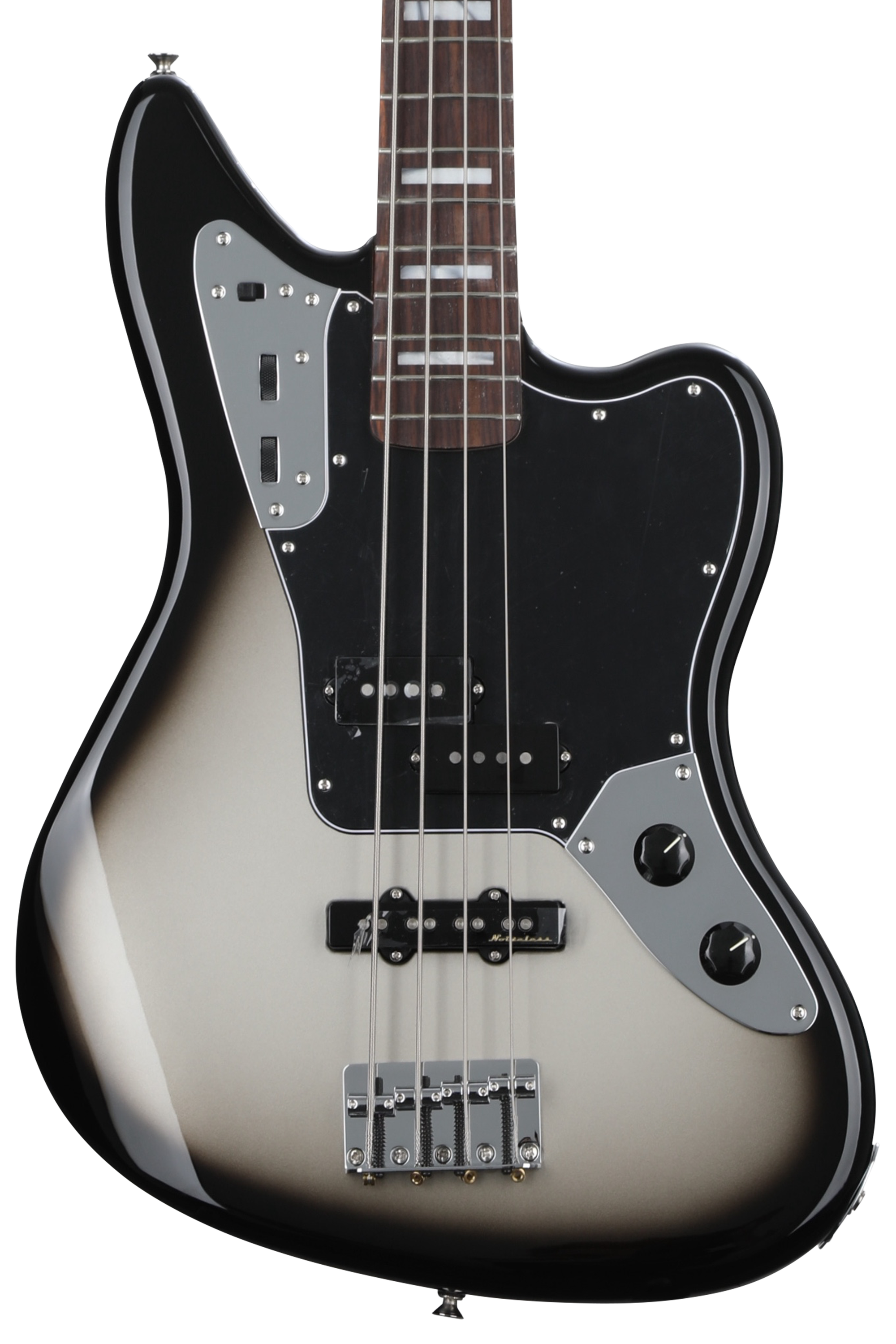 Fender Troy Sanders Jaguar Bass - Silverburst | Sweetwater