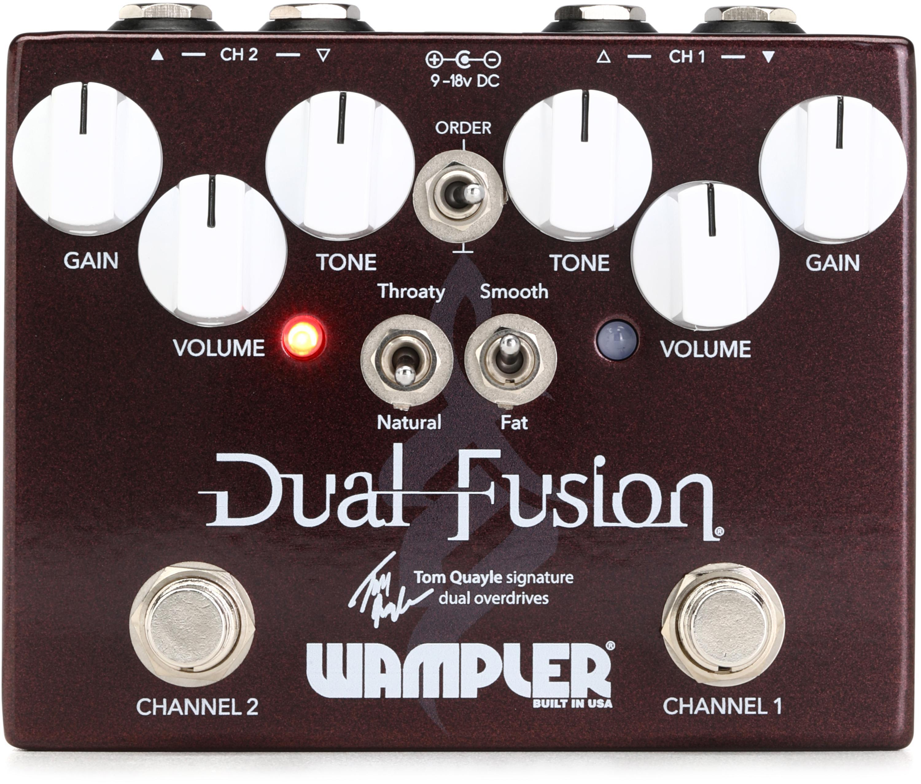 Wampler Tom Quayle Dual Fusion Overdrive Pedal