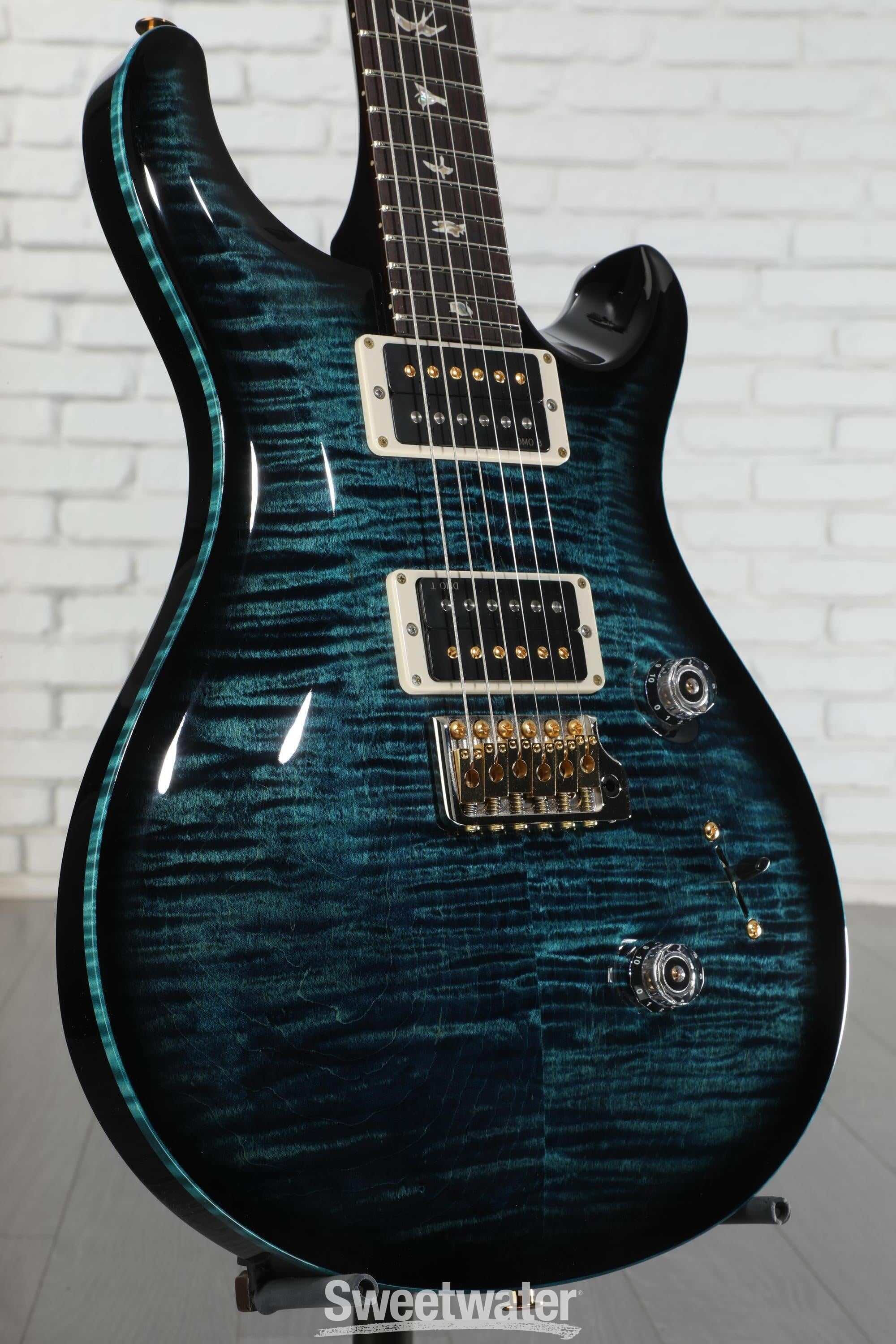 ギター PRS Custom24 10Top CobaltSmokeburst2024 PRS Custom 24 10 Top Cobalt Smokeburst w/case – Tone Shop Guitars