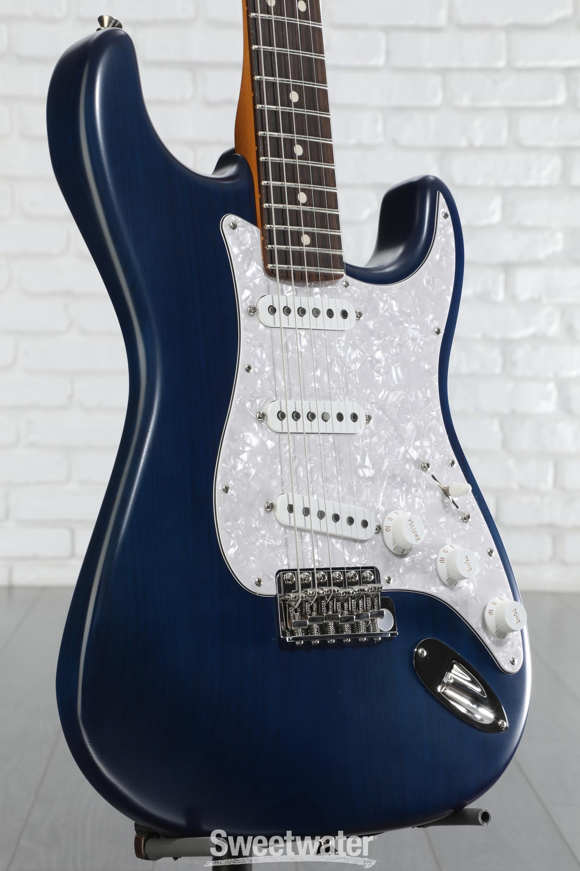 Fender Cory Wong Stratocaster - Sapphire Blue Transparent with Rosewood Fingerboard