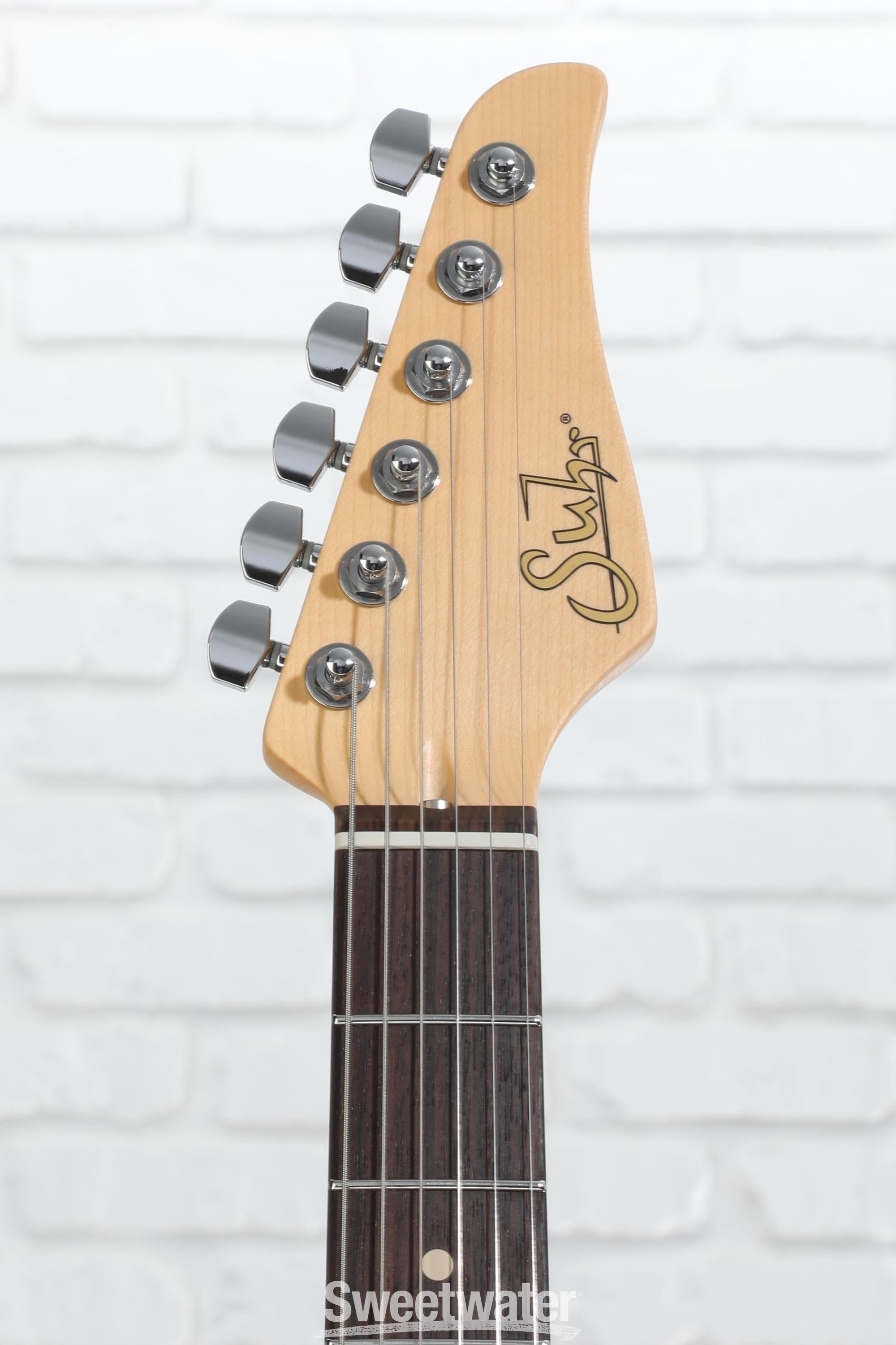 Suhr Classic S SSS Electric Guitar - Black | Sweetwater