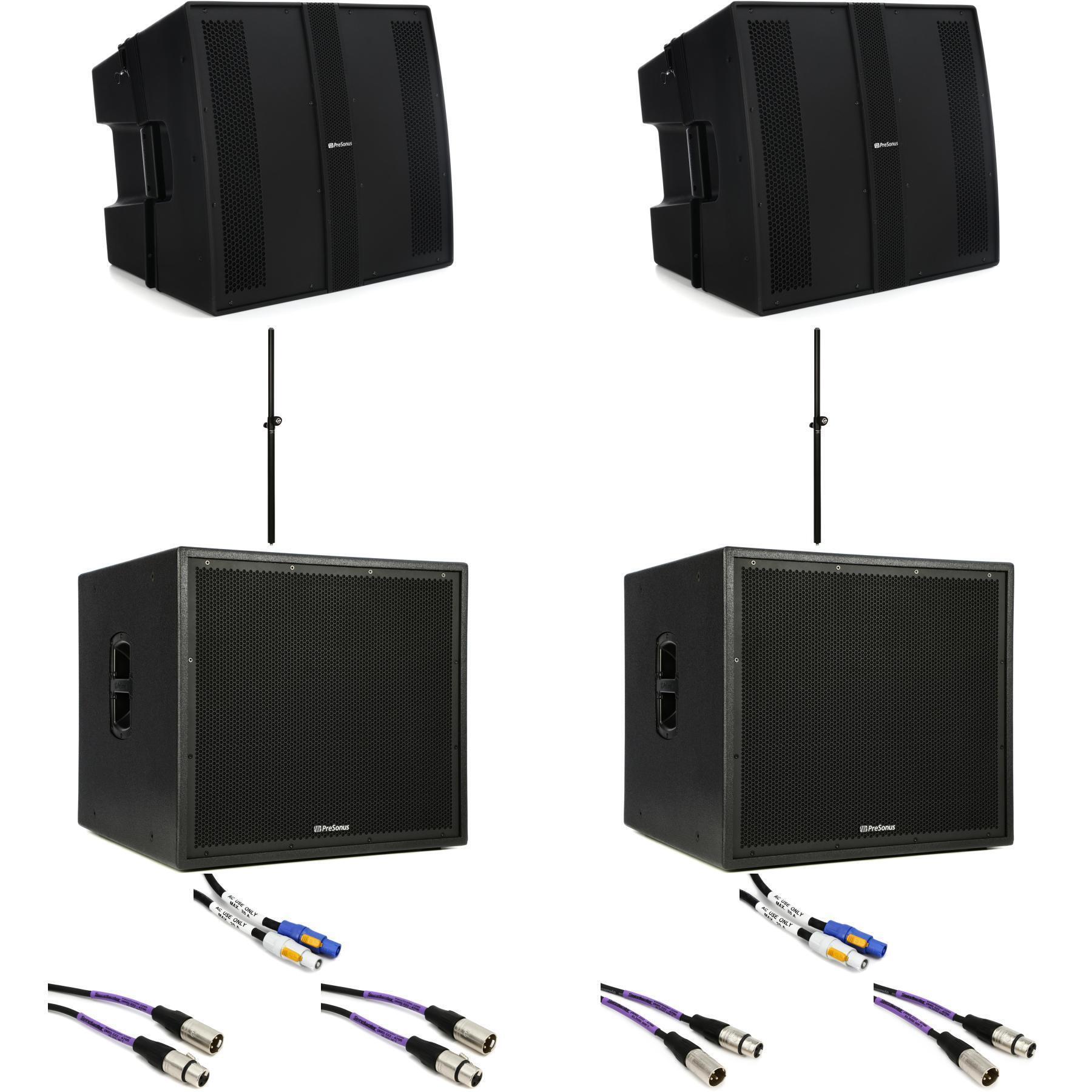 PreSonus CDL12P Constant Directivity Loudspeaker Dual PA System