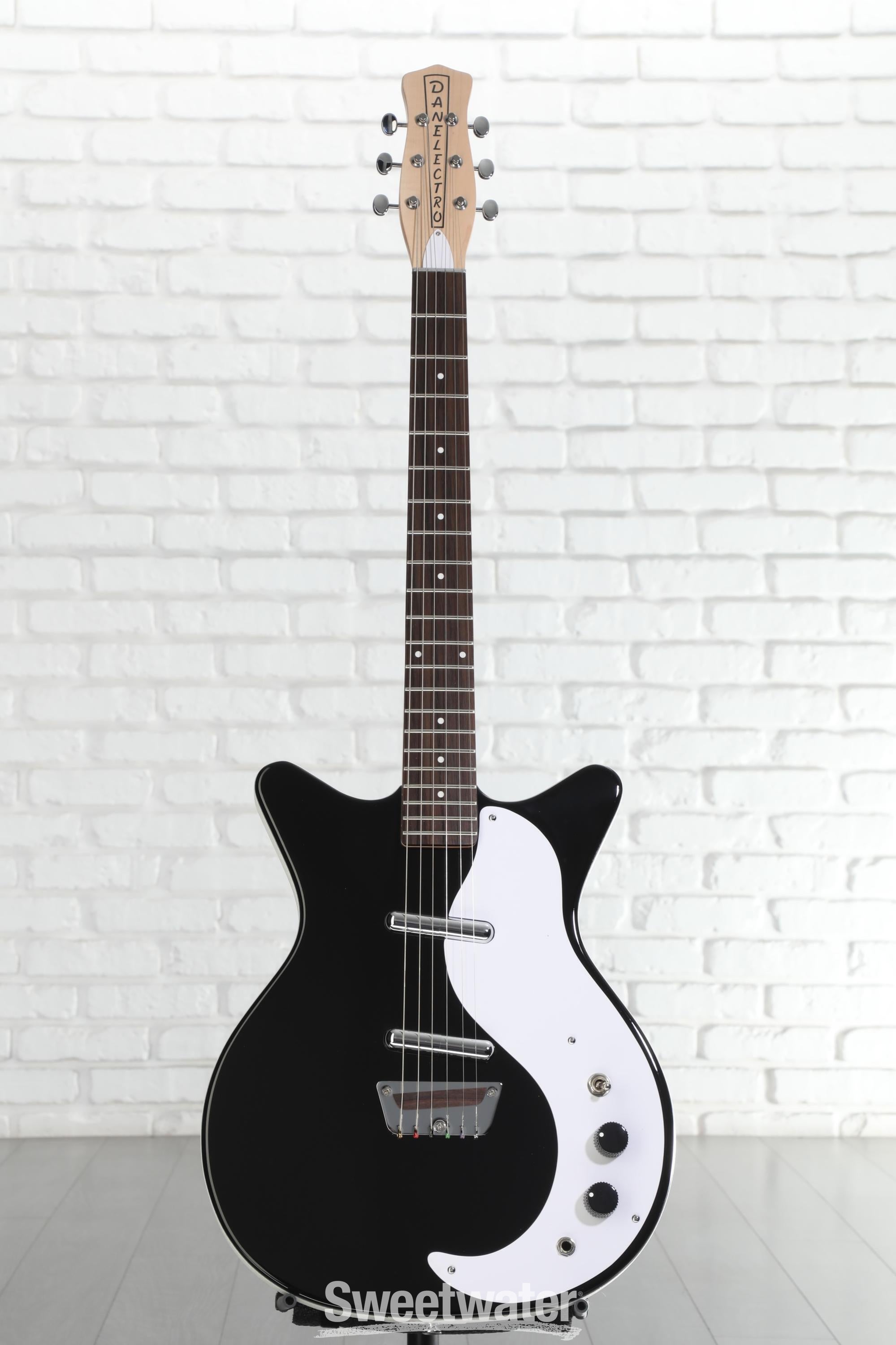 Danelectro Stock '59 Electric Guitar - Black | Sweetwater