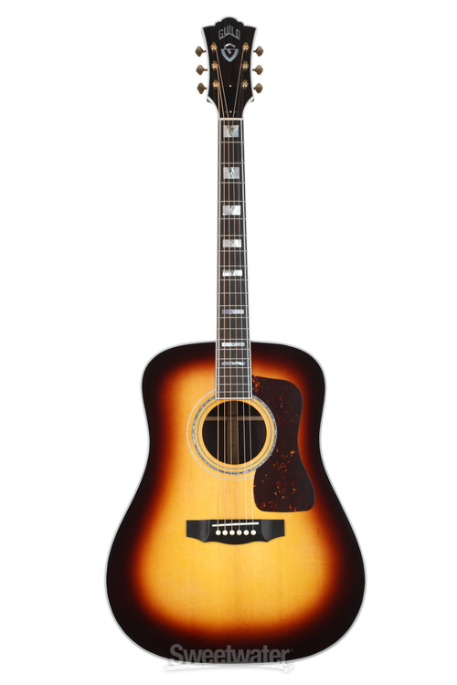 Guild D-55 Acoustic Guitar - Antique Burst | Sweetwater