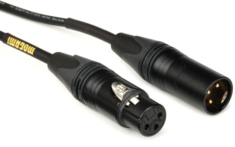Mogami Gold Studio Microphone Cable - 2 foot