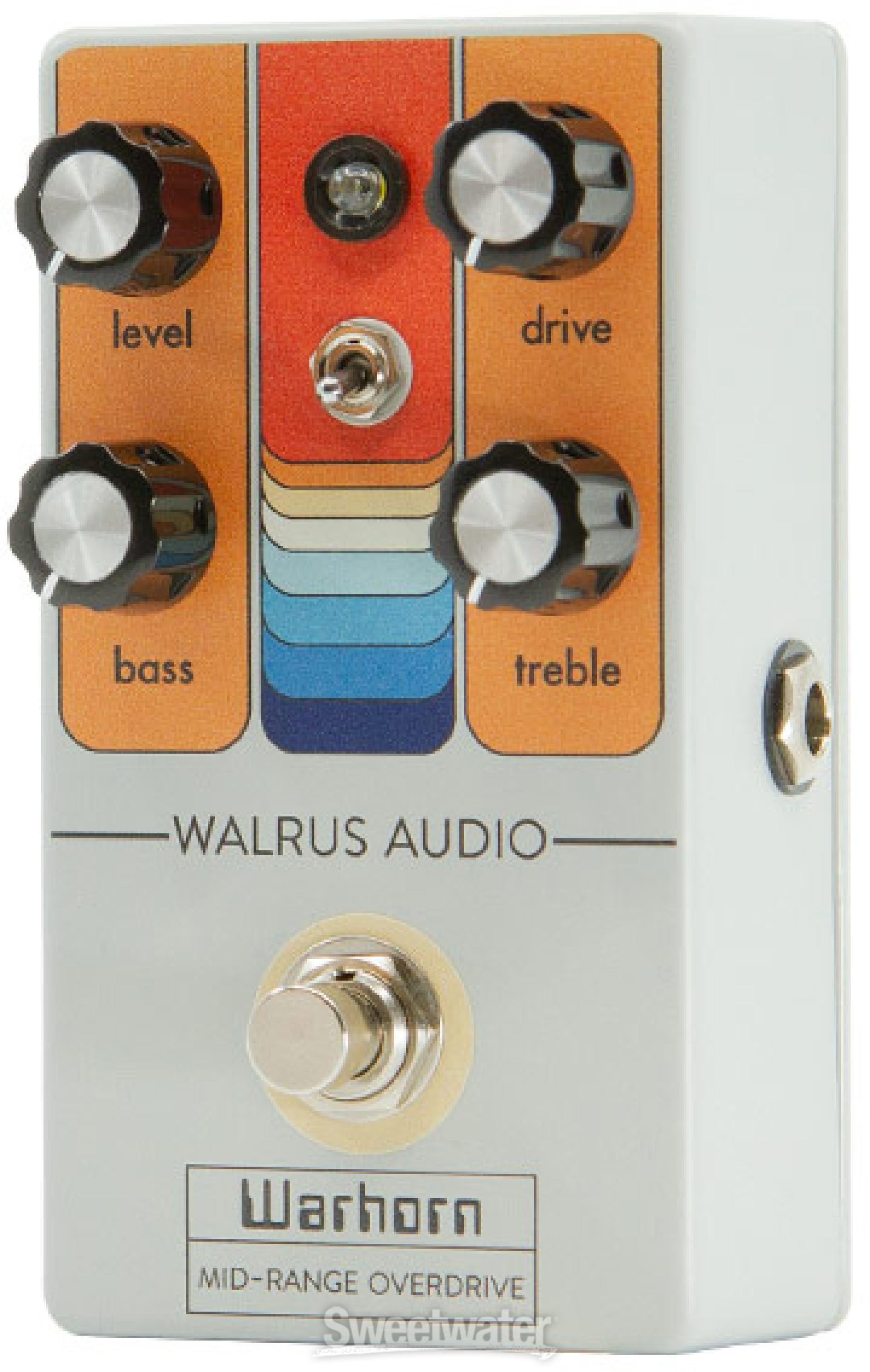 Walrus Audio Warhorn Mid-range Overdrive Pedal - Limited Retro