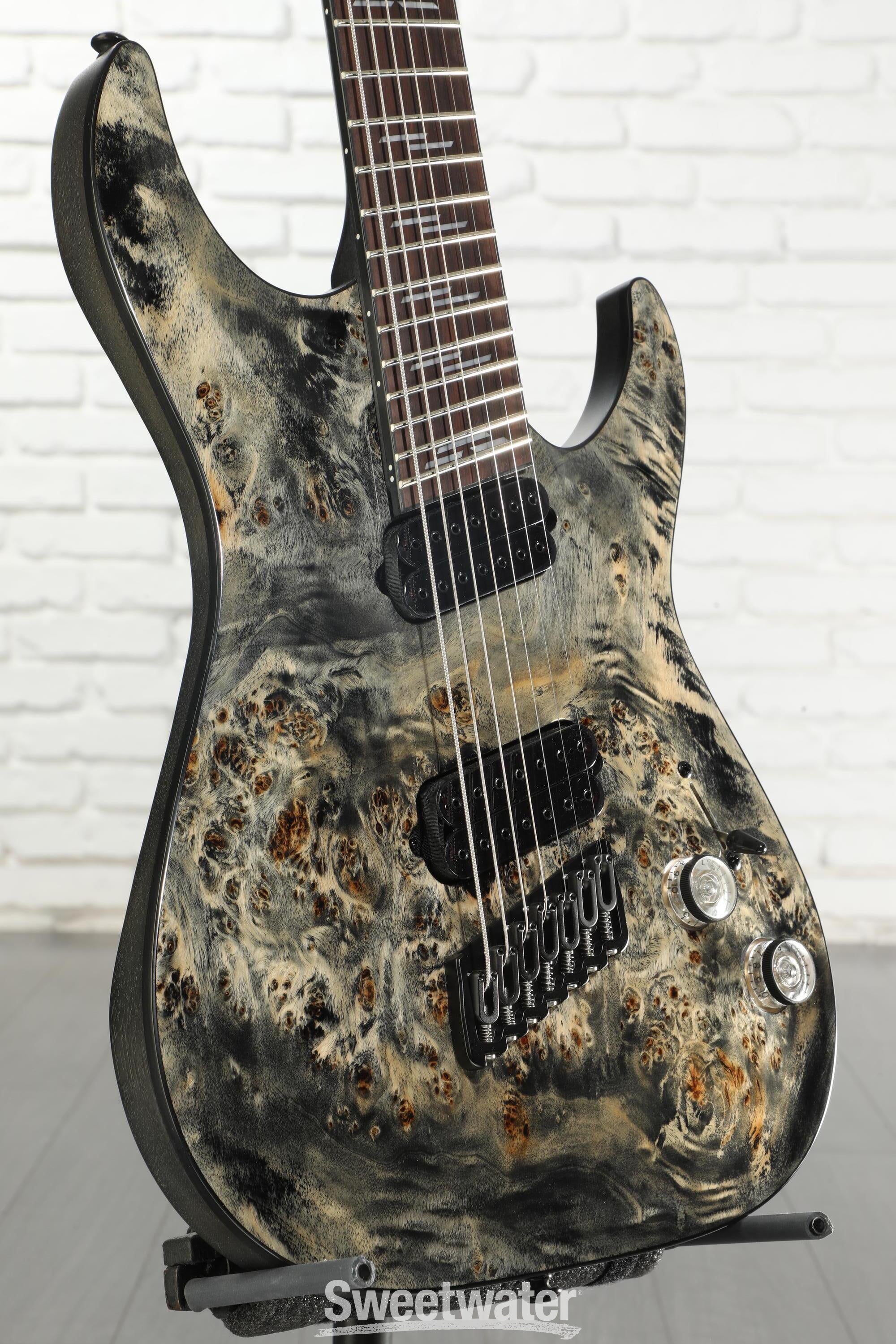 Photo of Schecter Omen Elite-7 Multiscale 7-string Electric Guitar - Charcoal