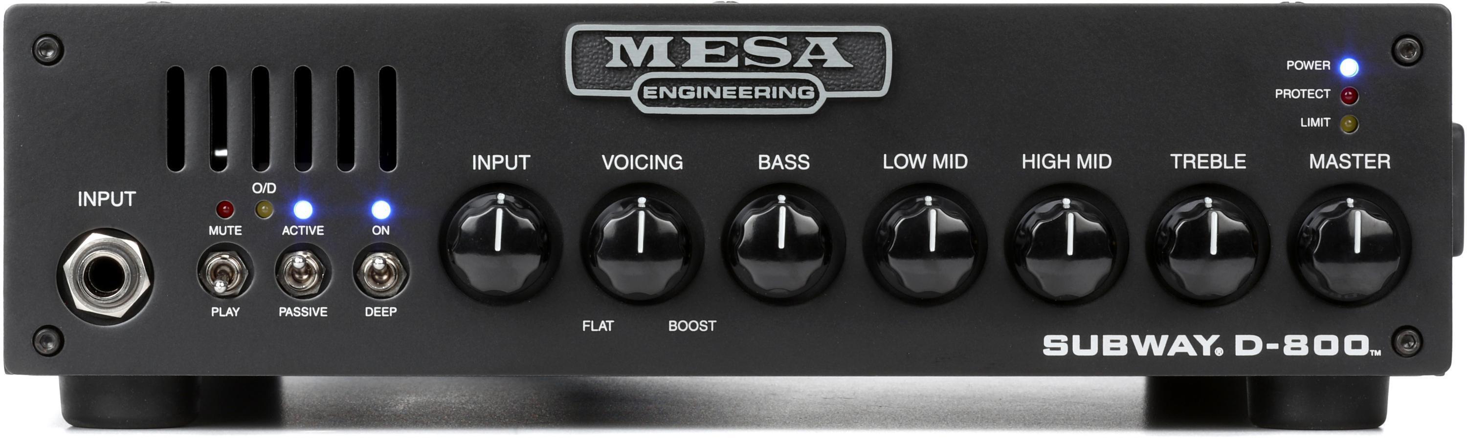 Mesa/Boogie Subway D-800 Lightweight 800-watt Bass Head Reviews