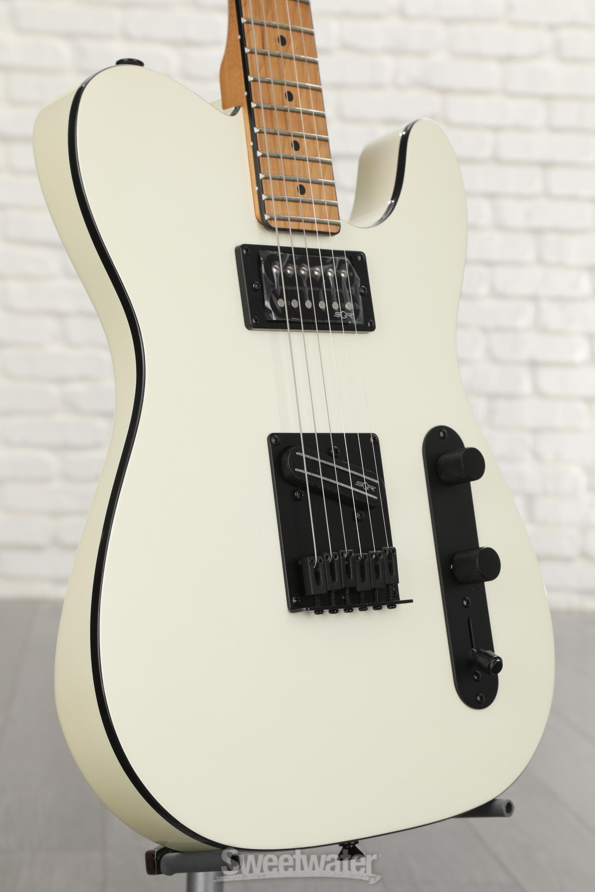 Squier contemporary telecaster rh pearl outlet white