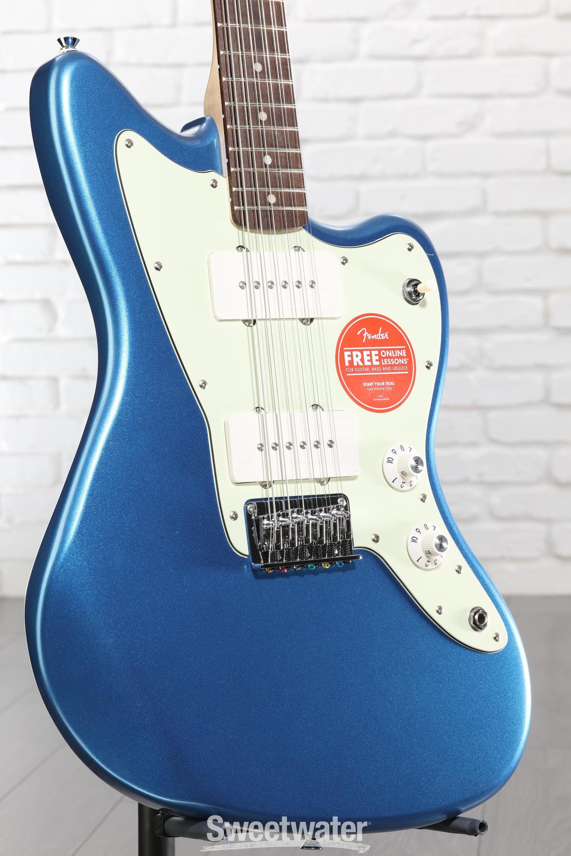 Photo of Squier Paranormal Jazzmaster XII 12-string Electric Guitar - Lake Placid Blue