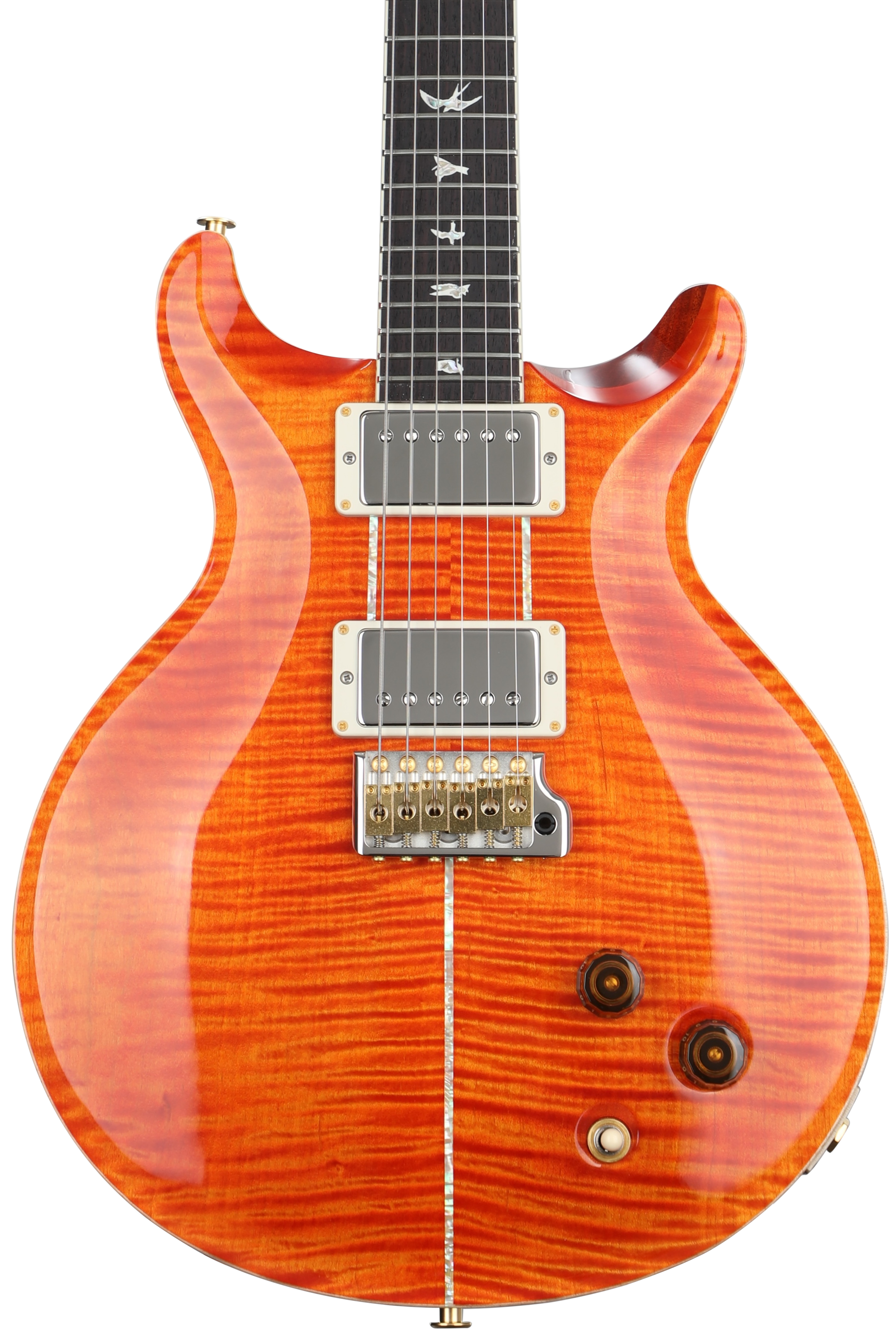 PRS Santana Retro 10-Top Electric Guitar - Orange | Sweetwater
