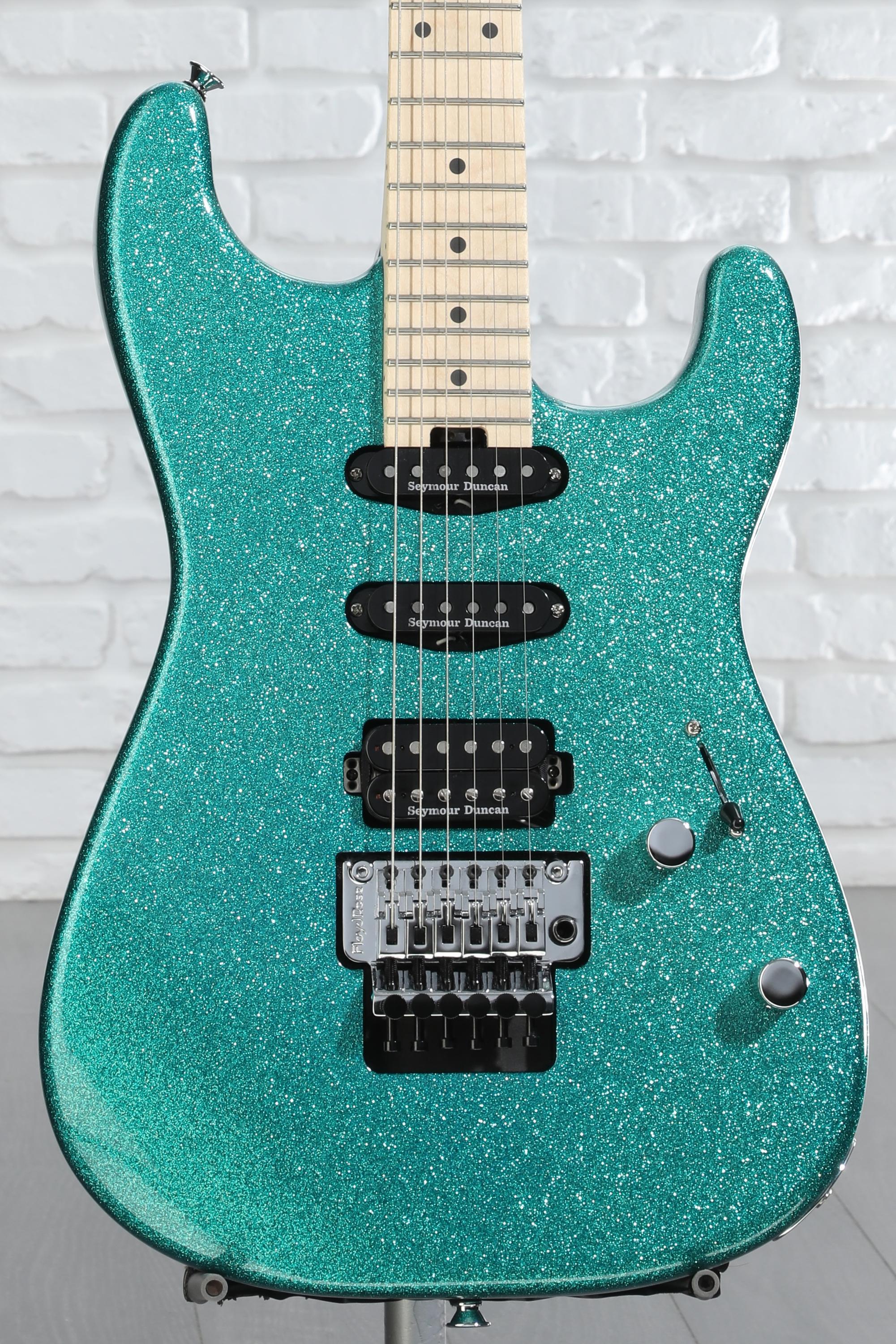 Charvel Pro-Mod San Dimas Style 1 HSS FR M Electric Guitar - Aqua Flake
