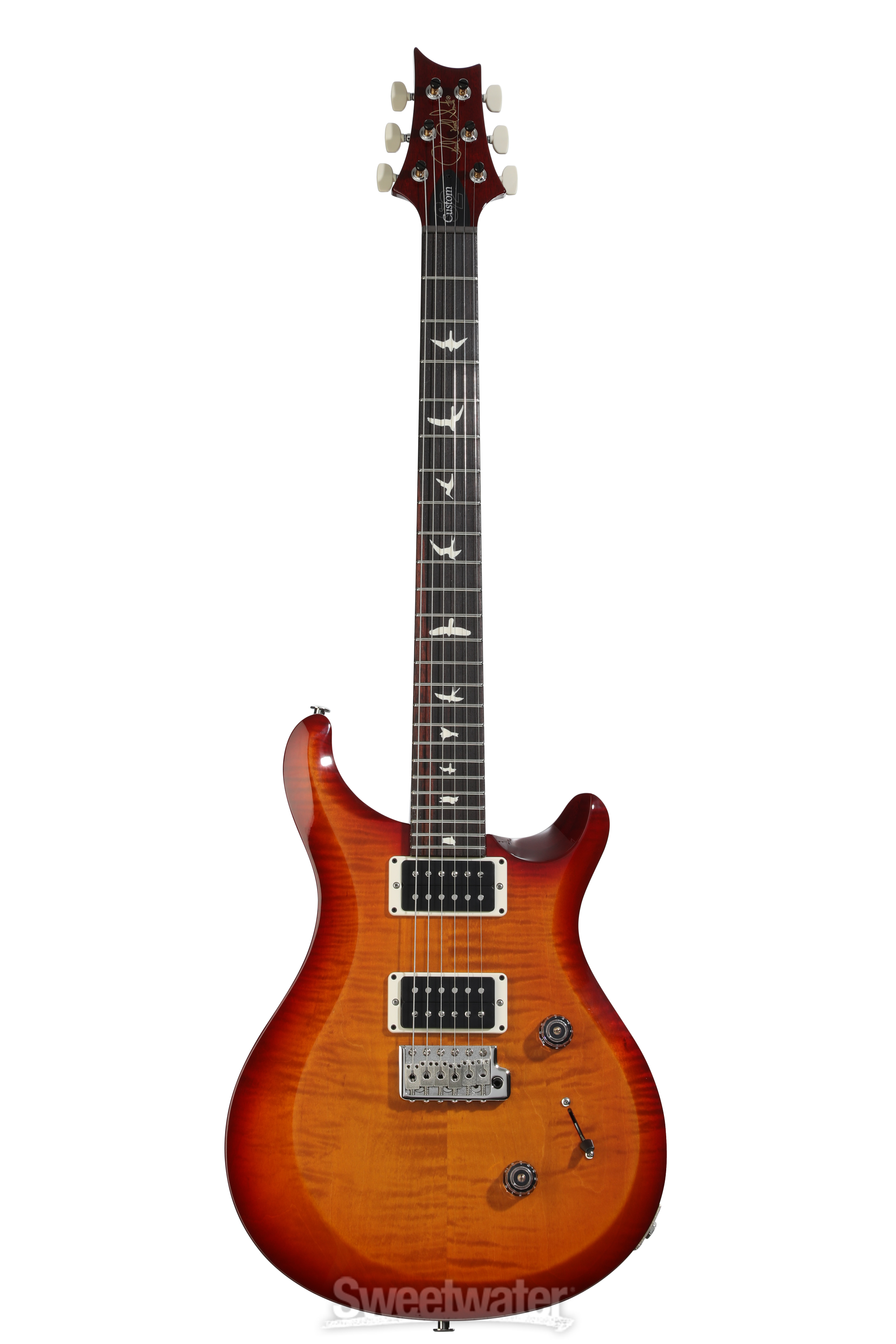 PRS S2 Custom 24 Electric Guitar - Dark Cherry Sunburst | Sweetwater