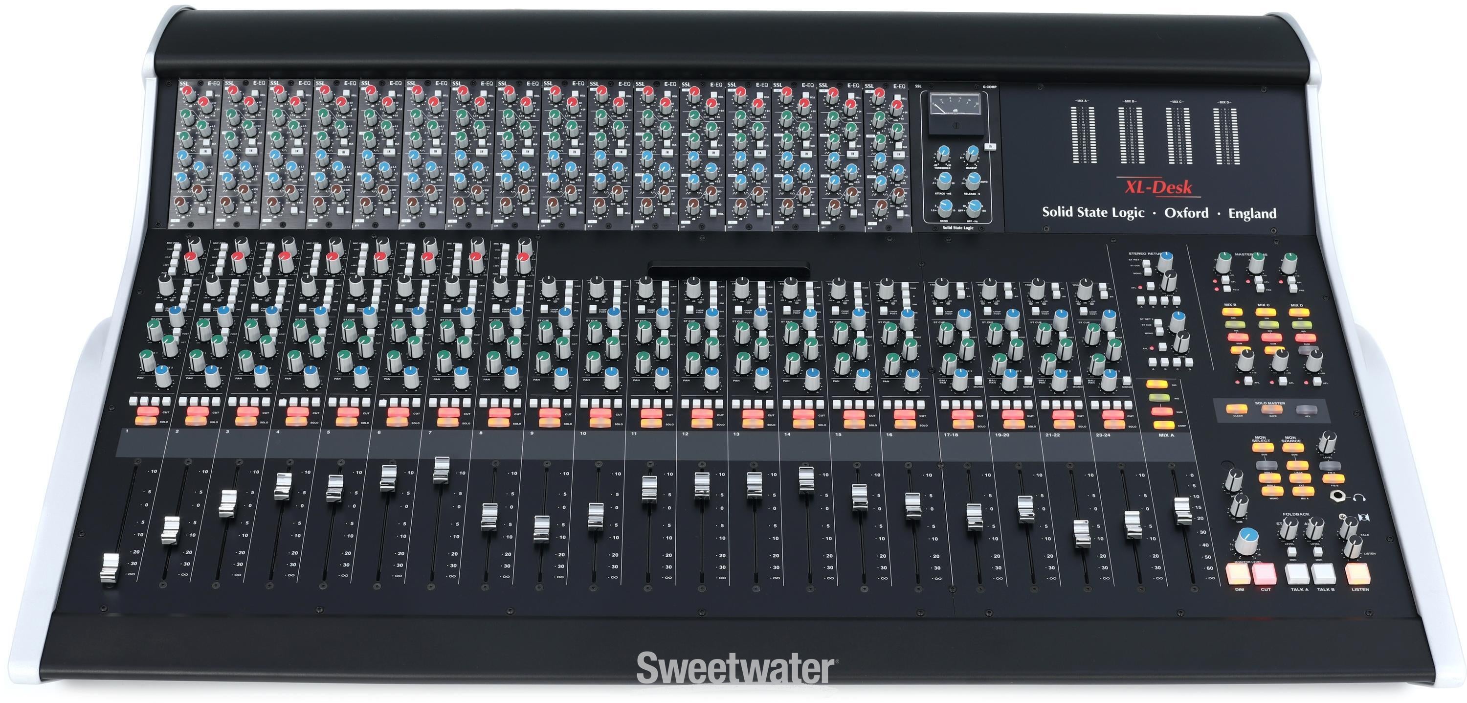 Solid State Logic XL-Desk SuperAnalogue Mixer with 16 x 611EQ E