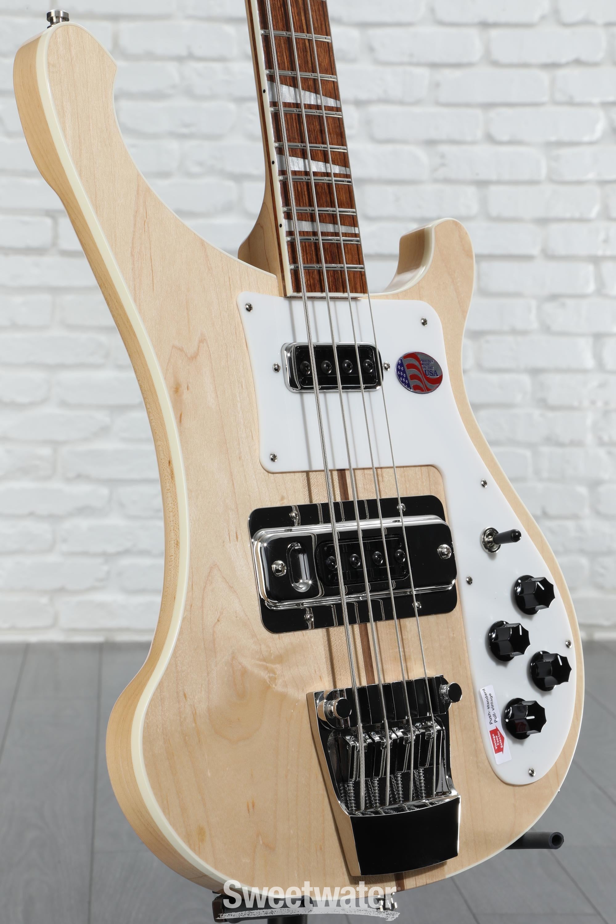 Rickenbacker 4003 Stereo Bass Guitar - Mapleglo | Sweetwater