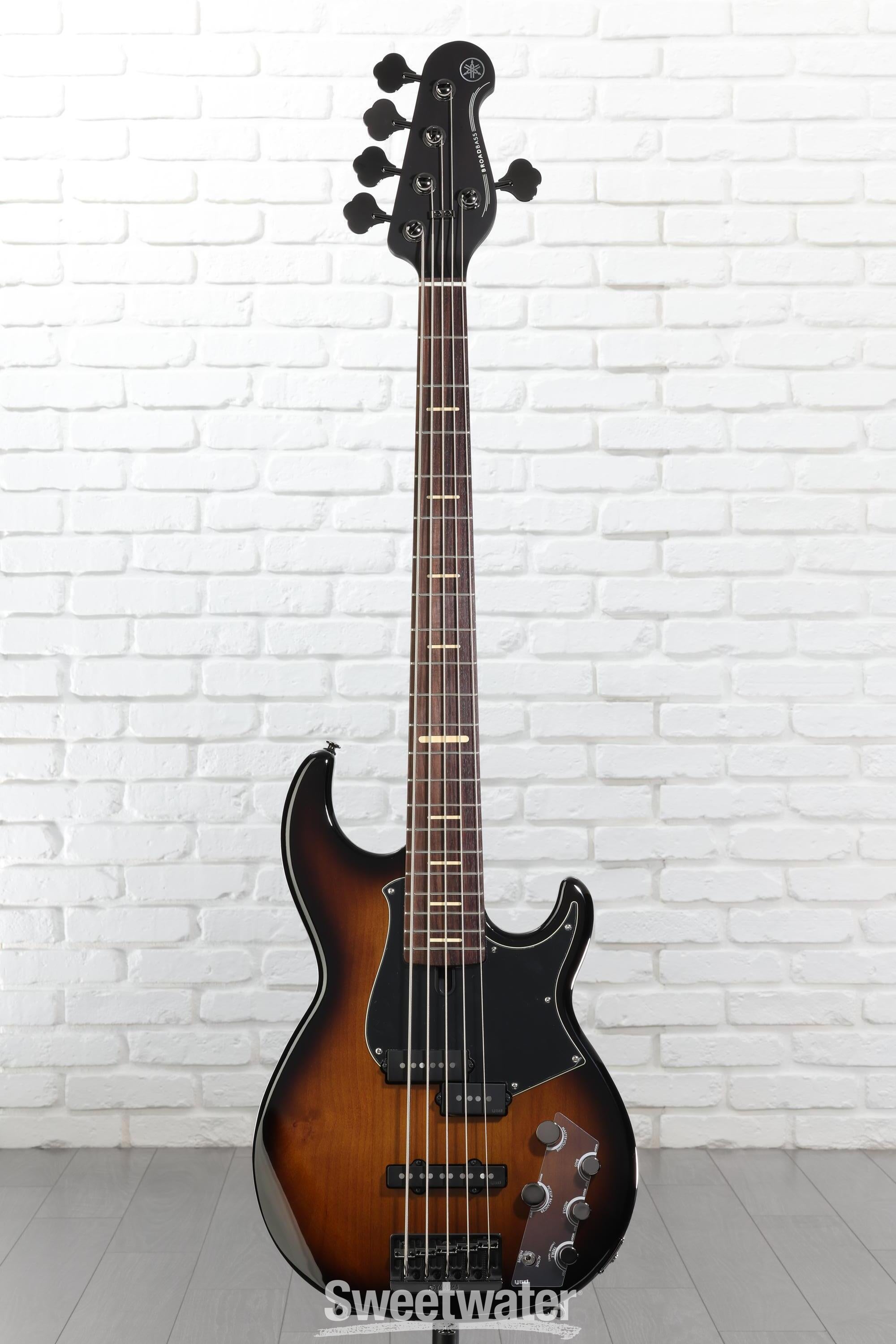 Yamaha BB735A 5-string Bass Guitar - Dark Coffee Sunburst | Sweetwater