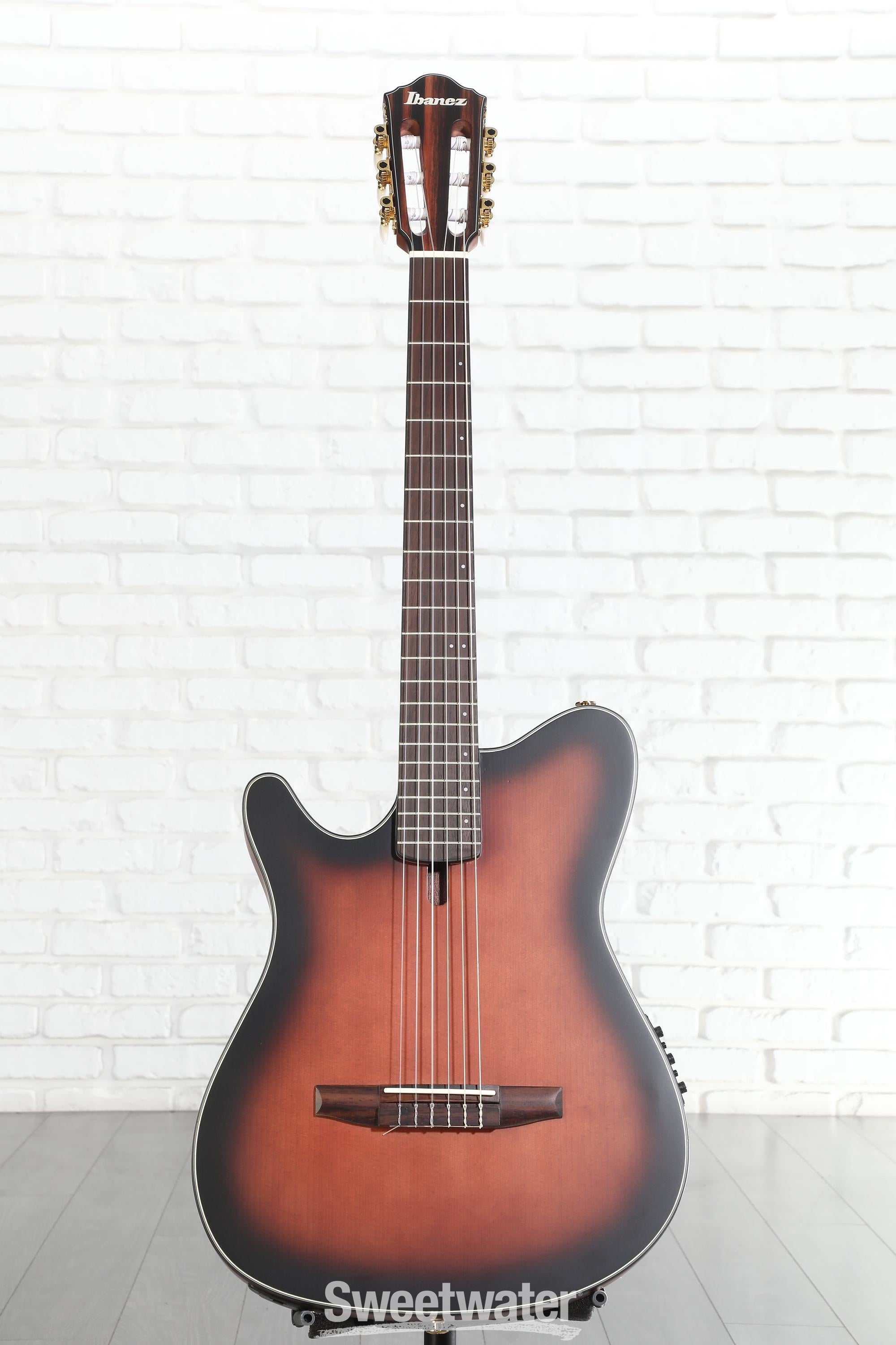 Ibanez レフティ FRH10n Ibanez FRH10N Thinline Left-handed Nylon Acoustic-electric Guitar