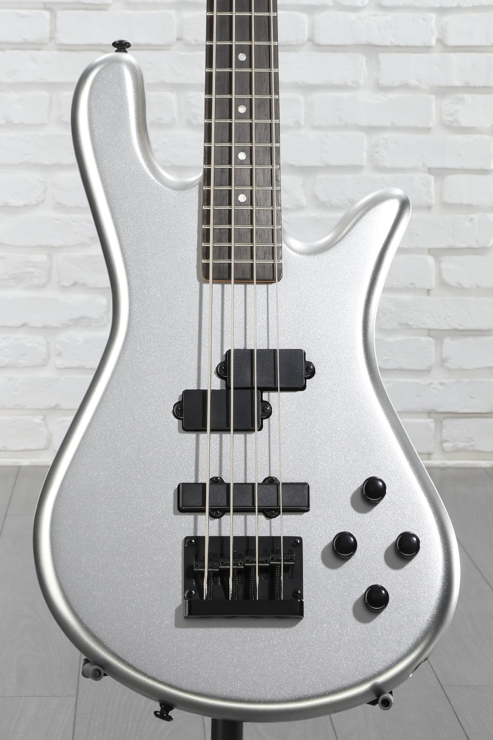 Spector Performer 4 Bass Guitar - Silver | Sweetwater