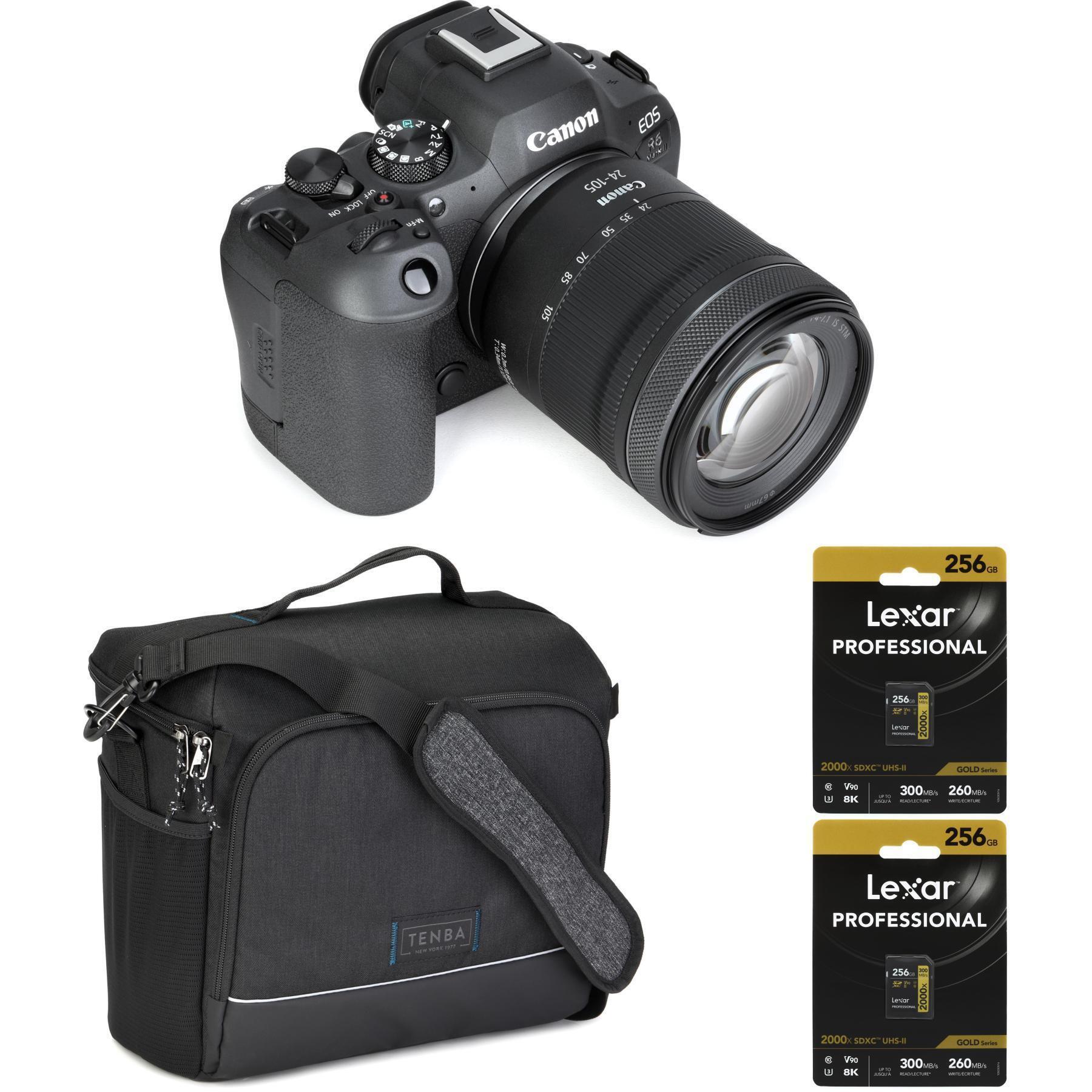 Canon EOS R6 Mark II with RF 24-105mm f/4-7.1 IS STM Kit and
