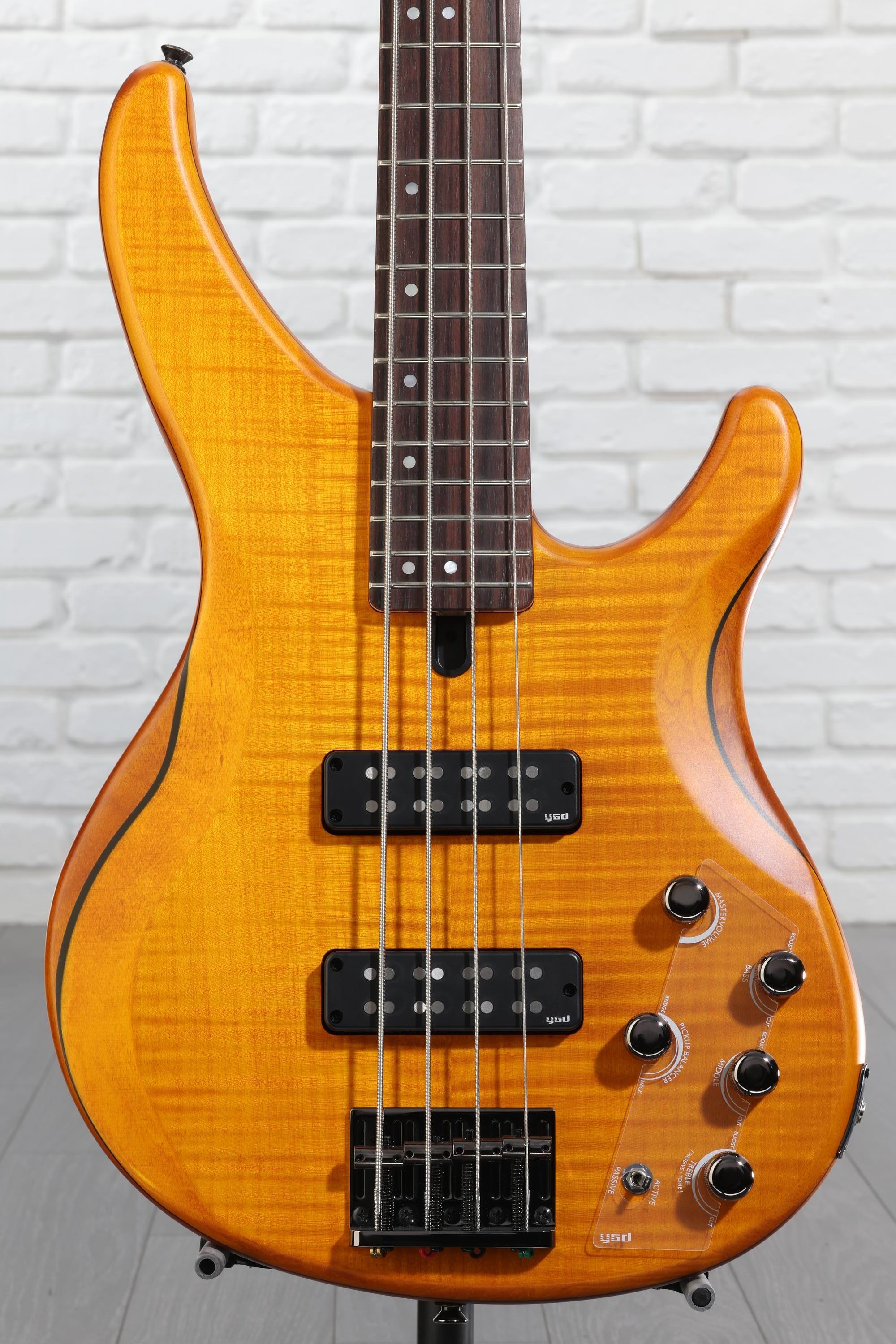 ベース YAMAHA TRBX604fm TRBX604FM 4-String Electric Bass Guitar - Yamaha USA