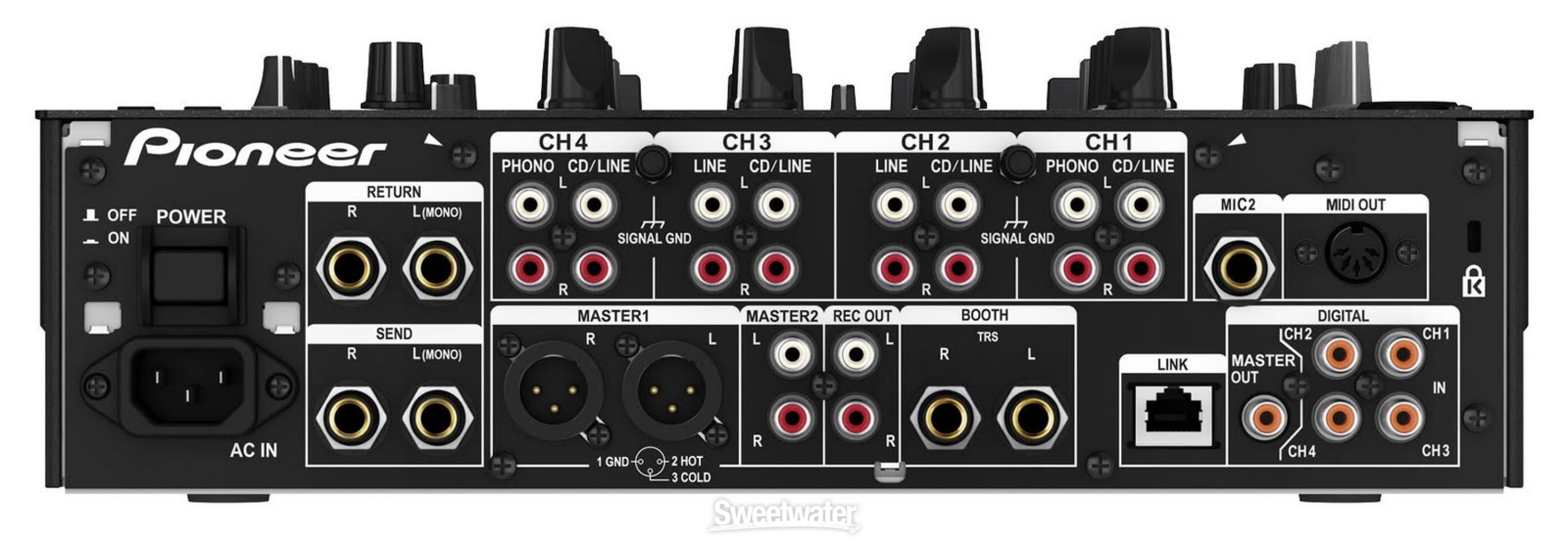 Pioneer DJ DJM-900nexus 4-channel DJ Mixer with Effects - Black 