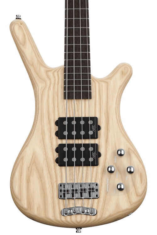 Warwick RockBass Corvette 
 4-string Bass Guitar - Natural Transparent  Satin | Sweetwater