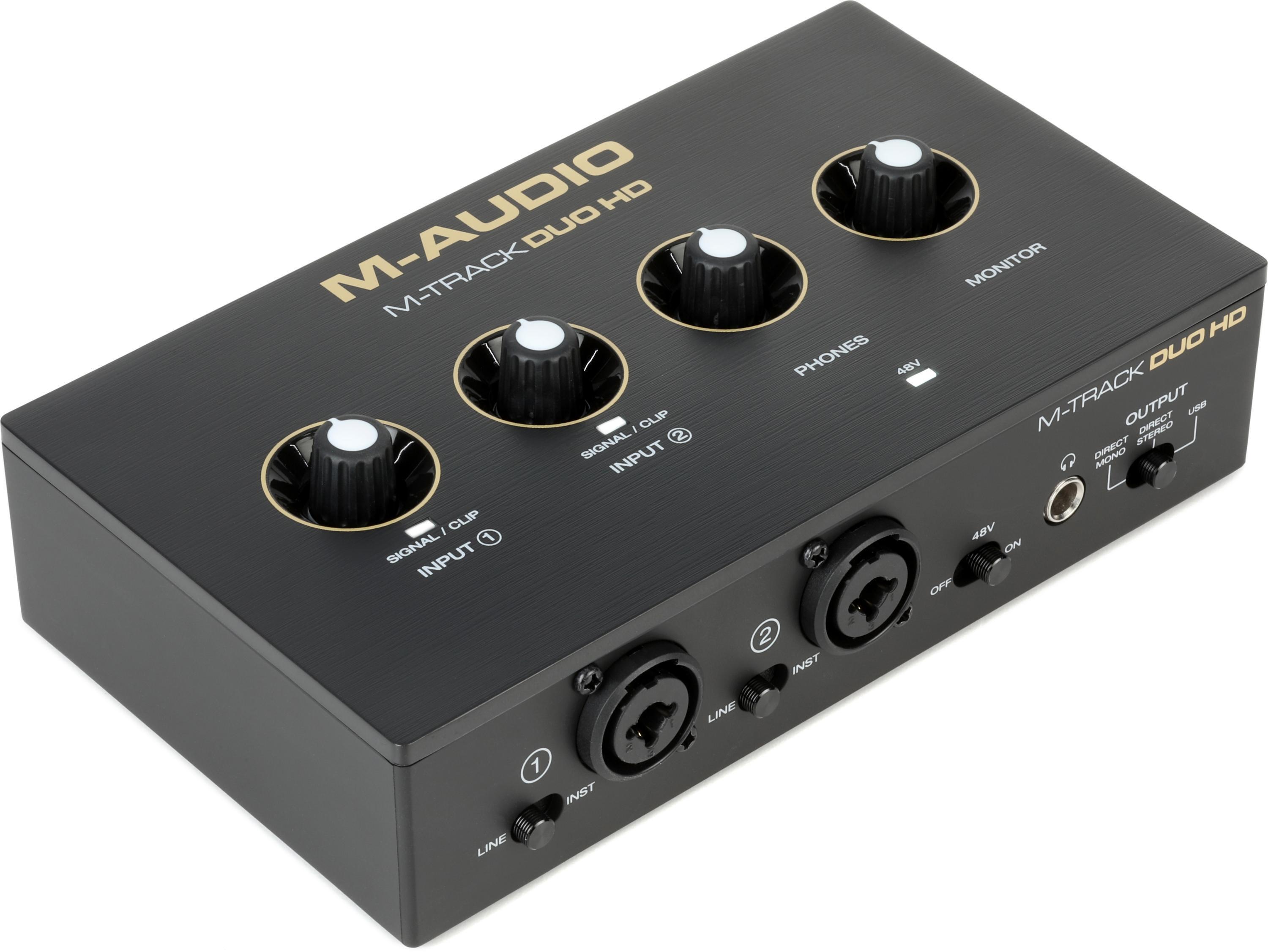 M-Audio M-Track Duo HD USB-C Audio Interface | Sweetwater