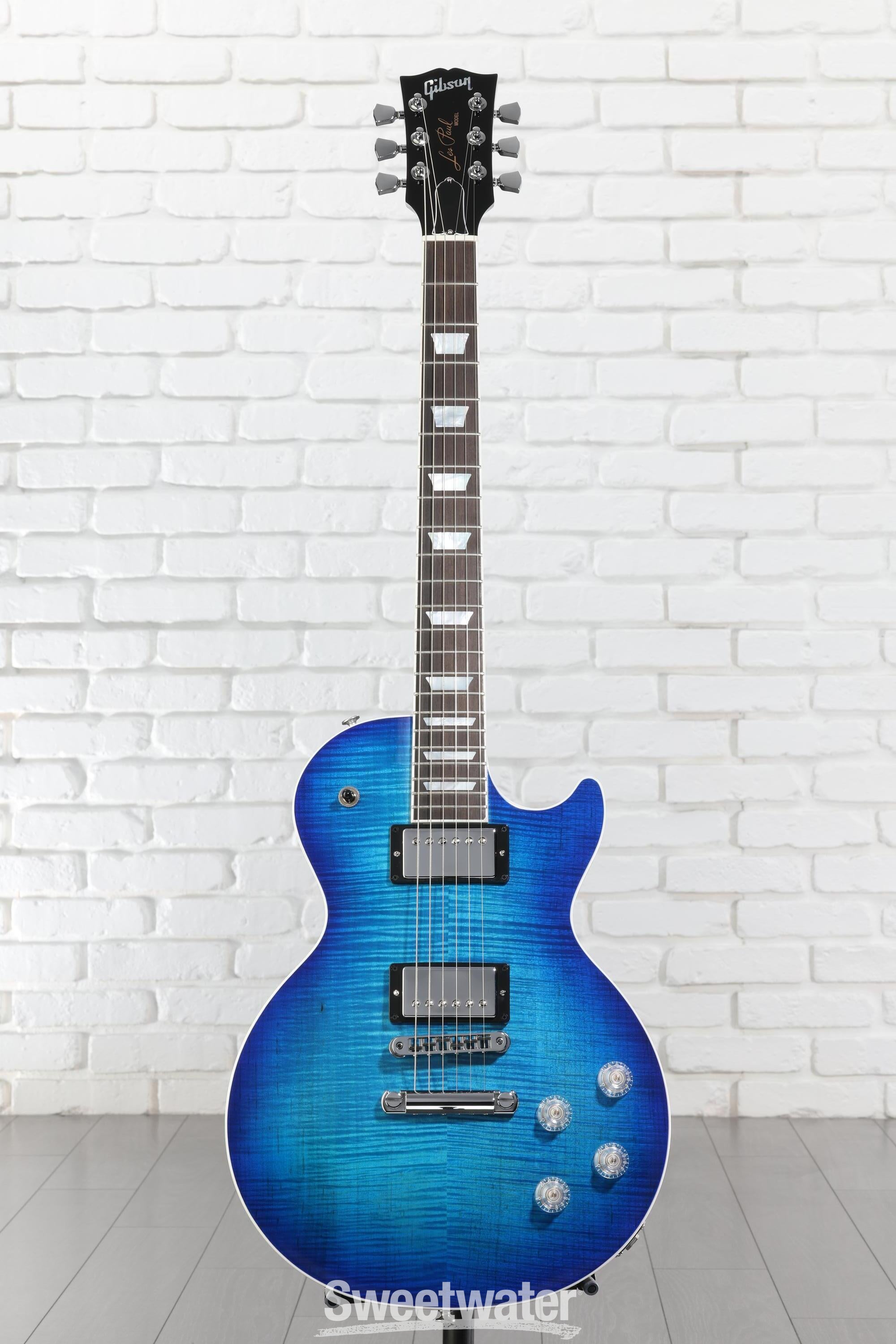 Gibson Les Paul Modern Figured Electric Guitar - Cobalt Burst