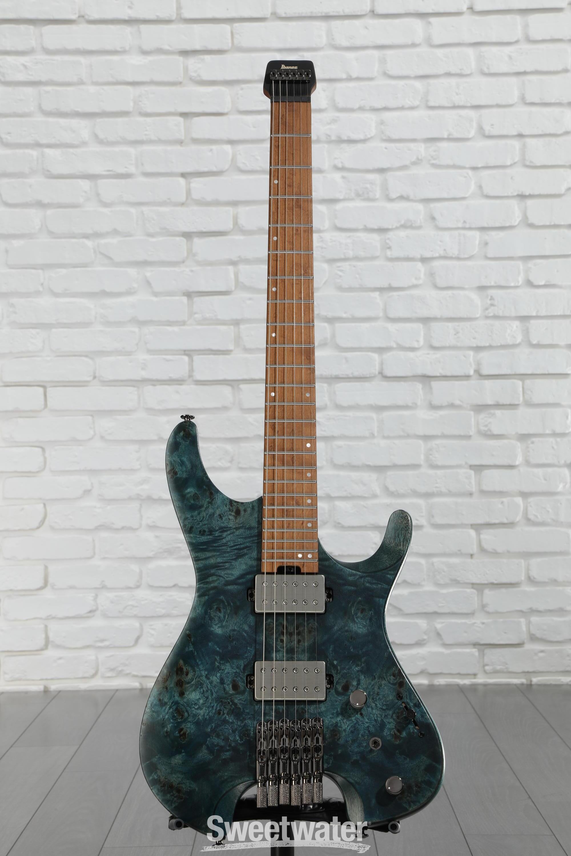 Ibanez Q52PB Electric Guitar - Cosmic Blue Low Gloss | Sweetwater