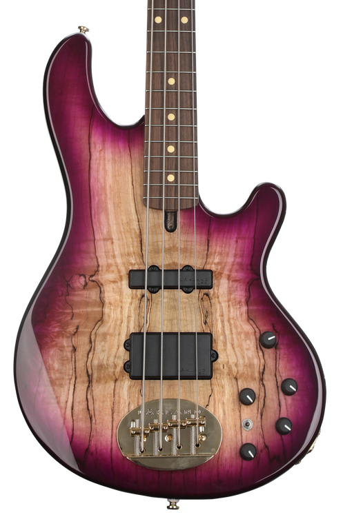 Lakland Skyline 44-02-Deluxe Bass Guitar - Violet Burst with 