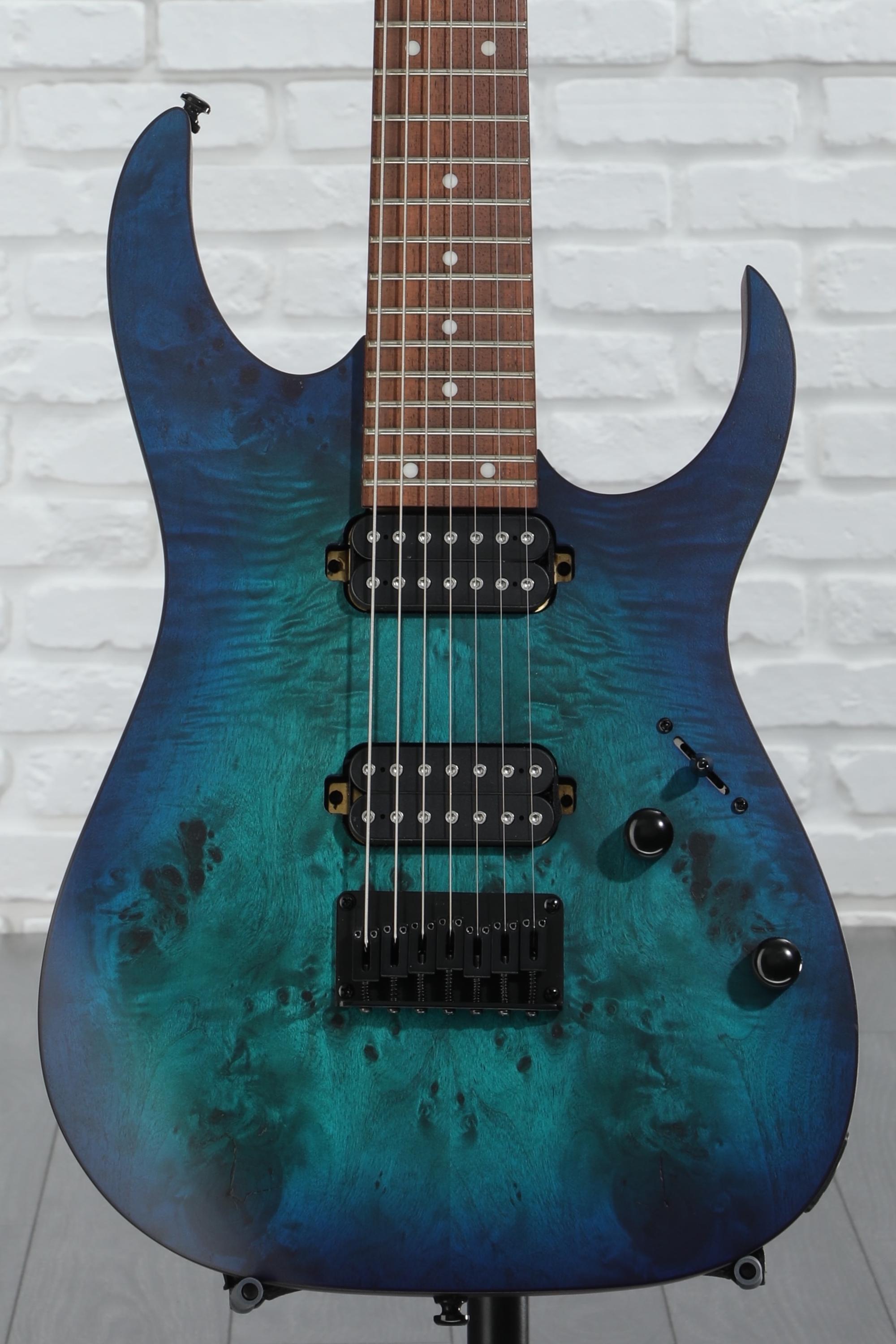 Ibanez RG7421PB Electric Guitar - Sapphire Blue Flat